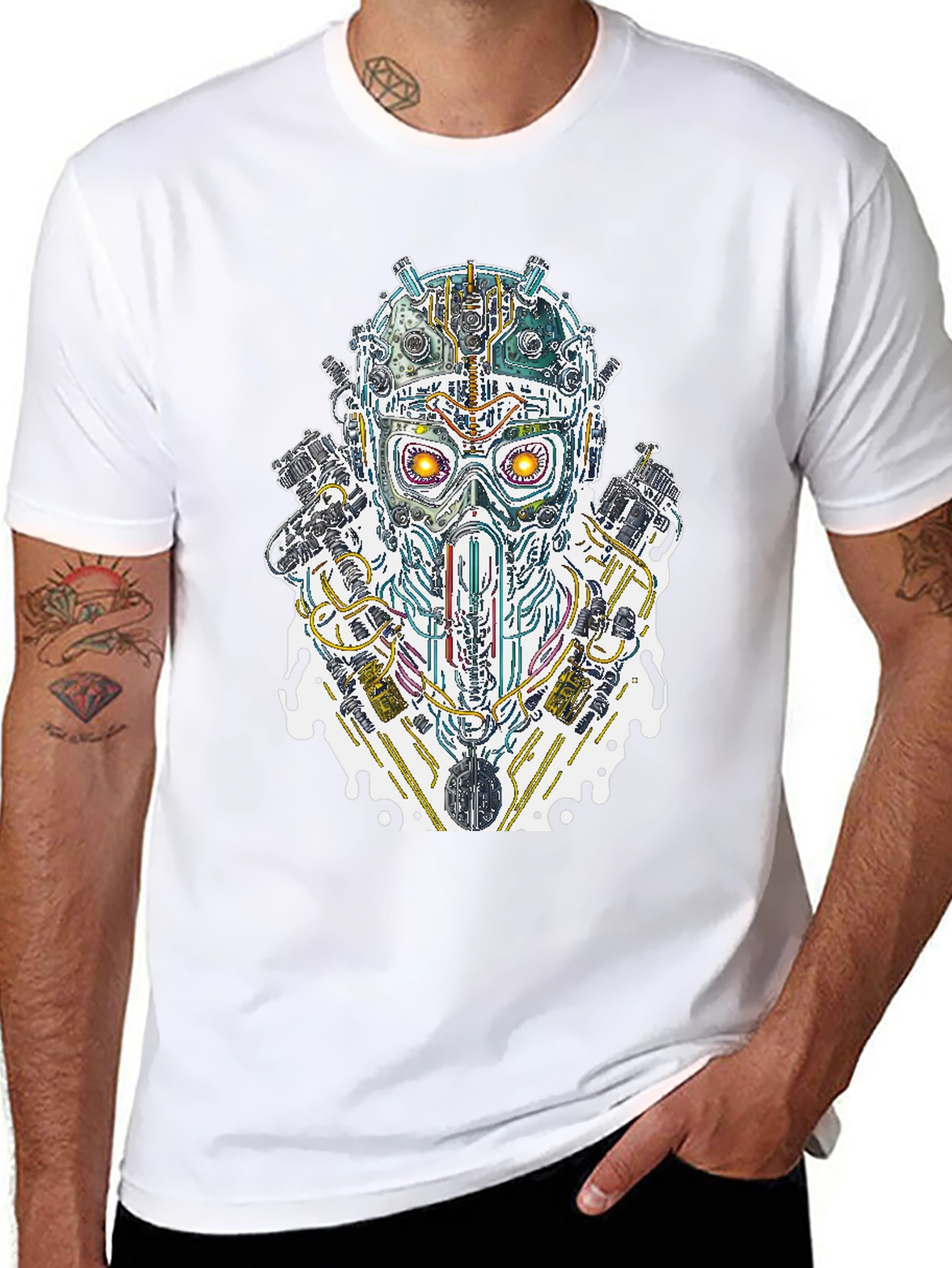 Cyberpunk Style Graphic Tee