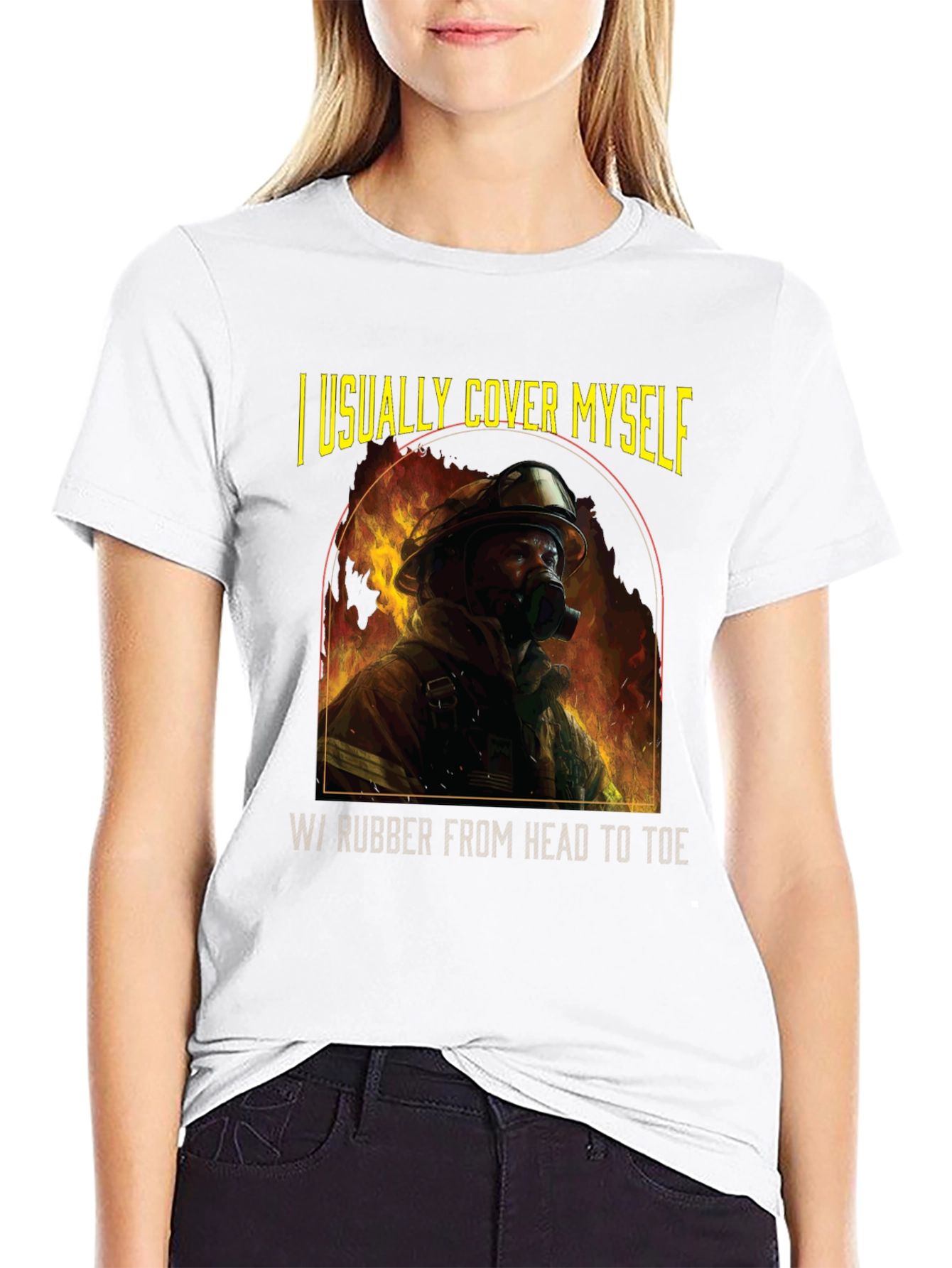 Firefighter Rubber Gear T-Shirt