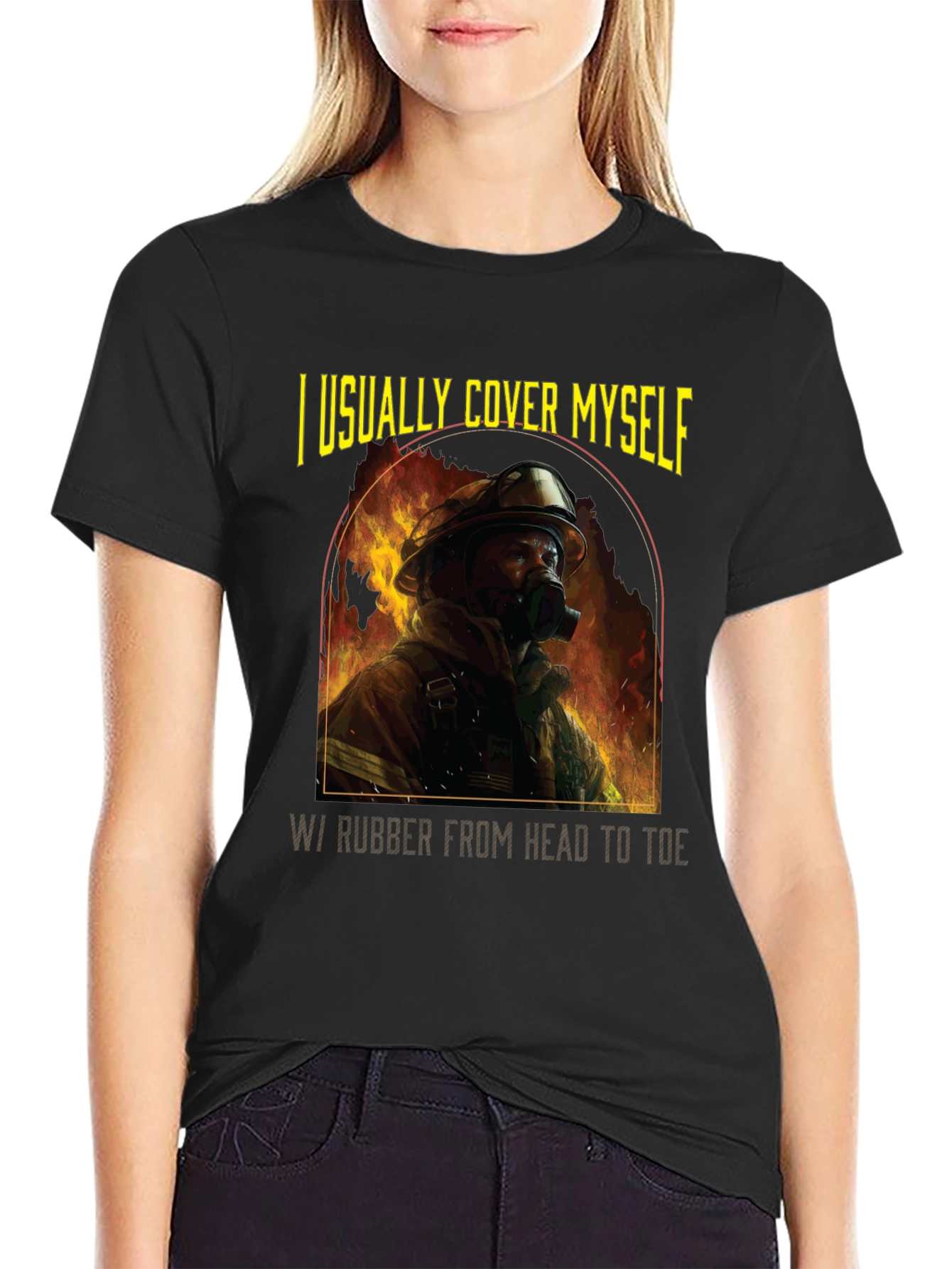 Firefighter Rubber Gear T-Shirt
