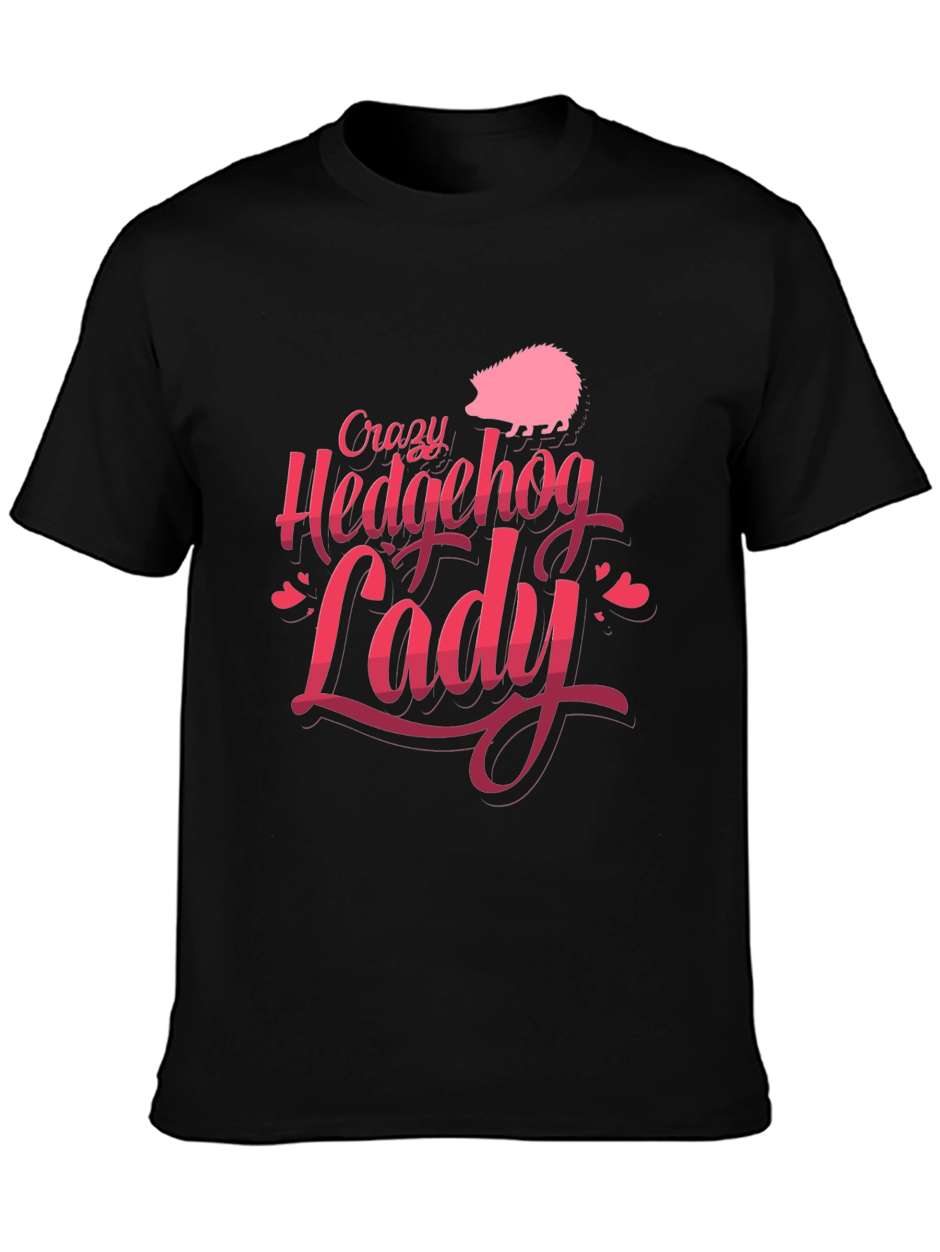 Crazy Hedgehog Lady T-Shirt