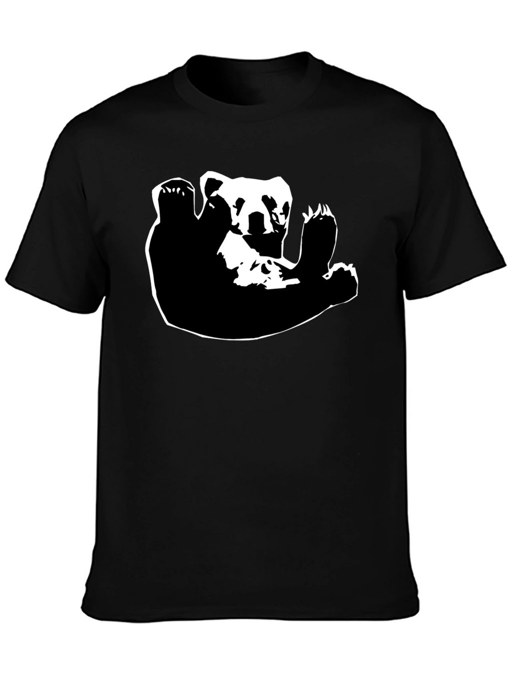 Cool Bear Graphic Black T-Shirt