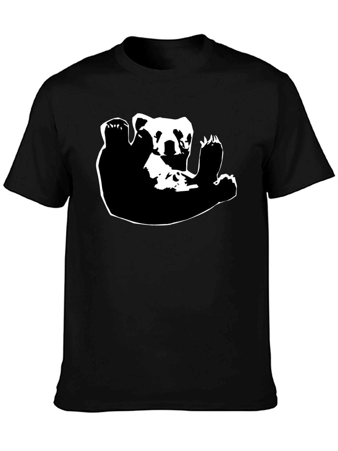 Cool Bear Graphic Black T-Shirt