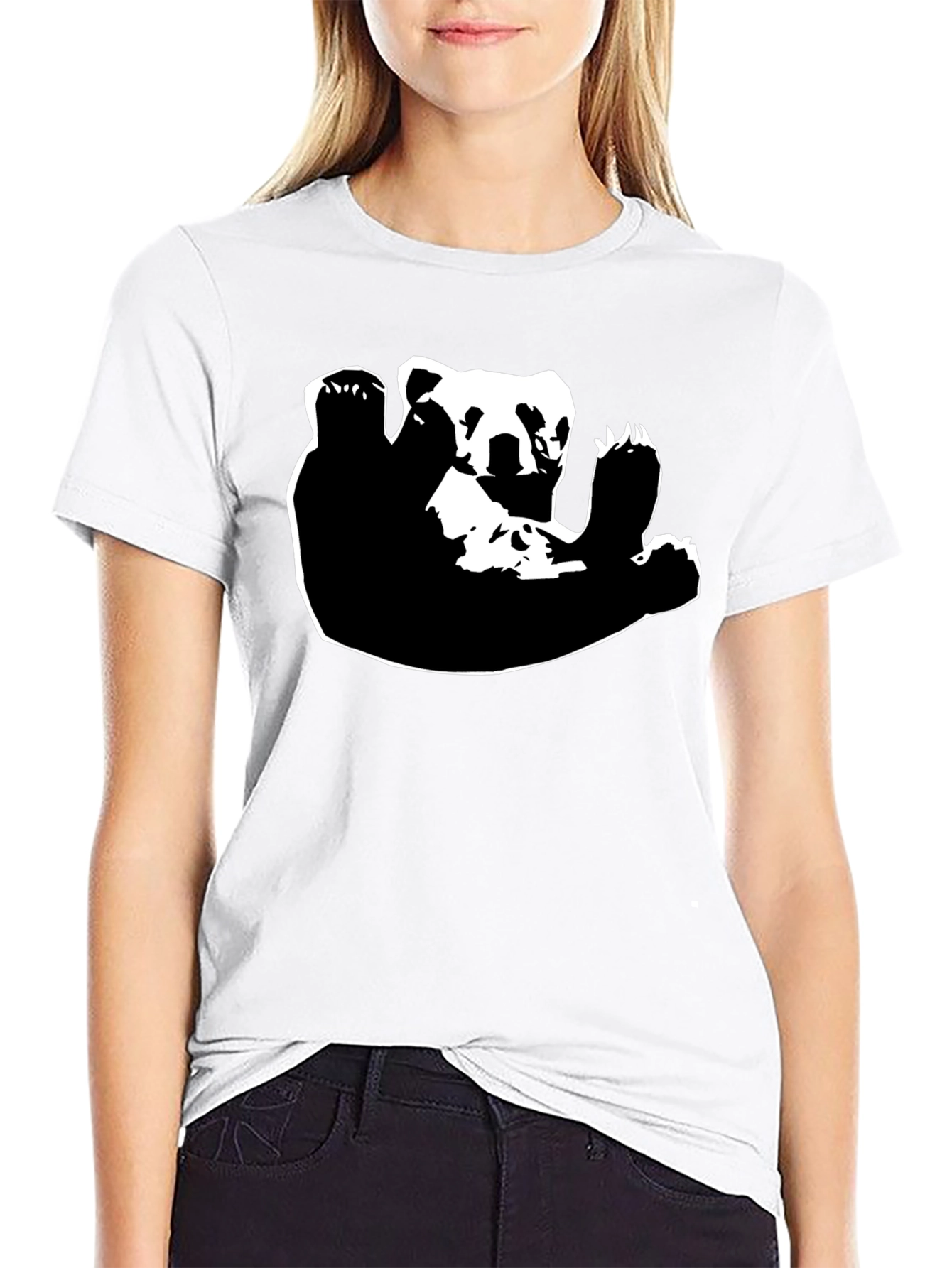 Cool Bear Graphic Black T-Shirt
