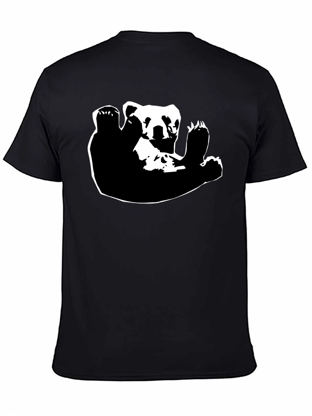 Cool Bear Graphic Black T-Shirt