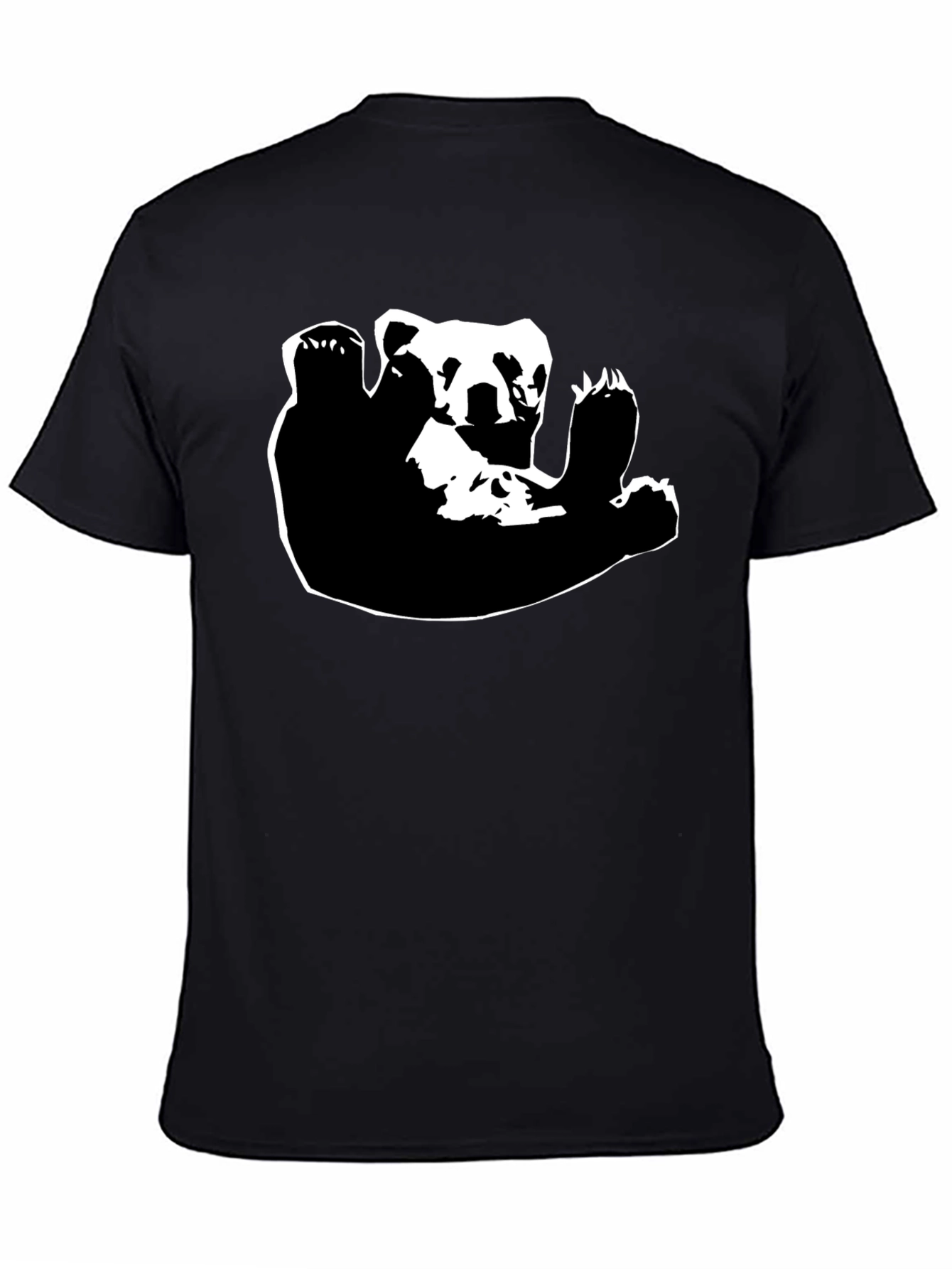 Cool Bear Graphic Black T-Shirt
