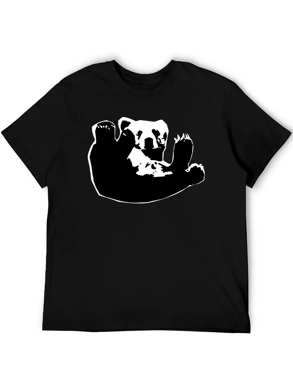 Cool Bear Graphic Black T-Shirt