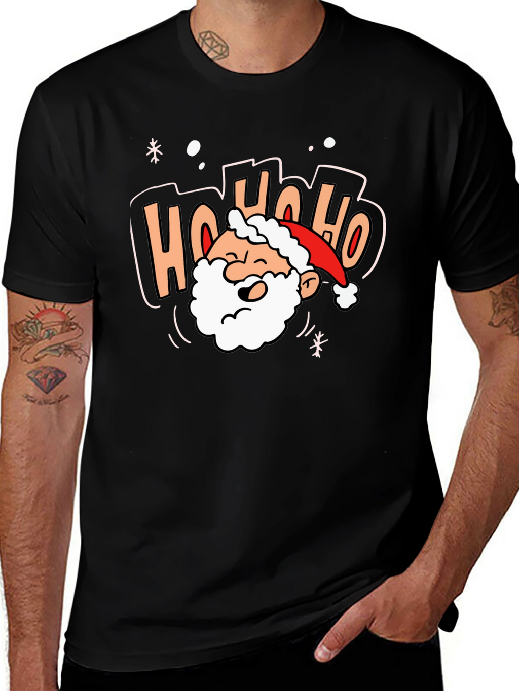 Ho Ho Ho Santa Holiday T-Shirt