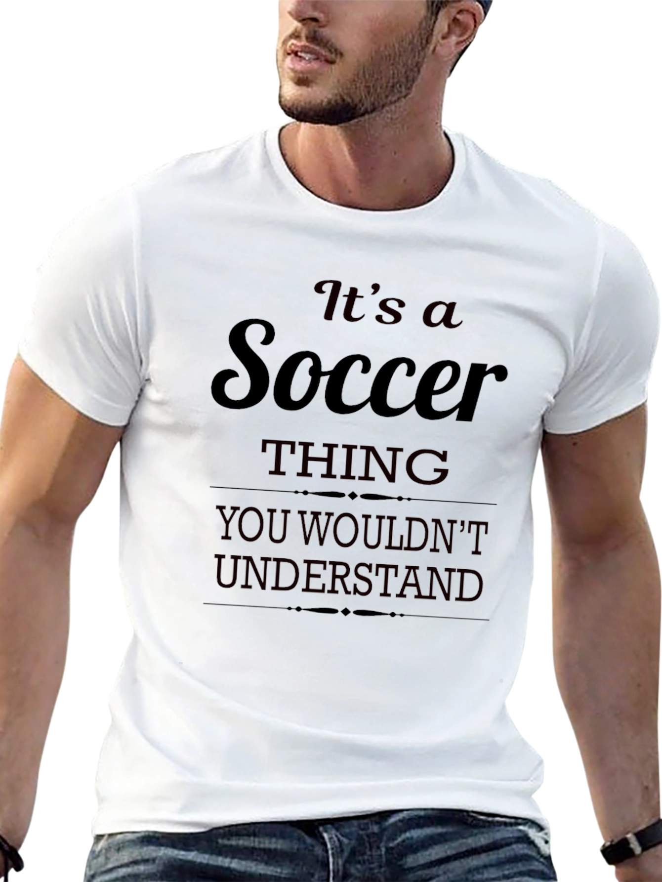 Its a Soccer Thing T-Shirt - Black