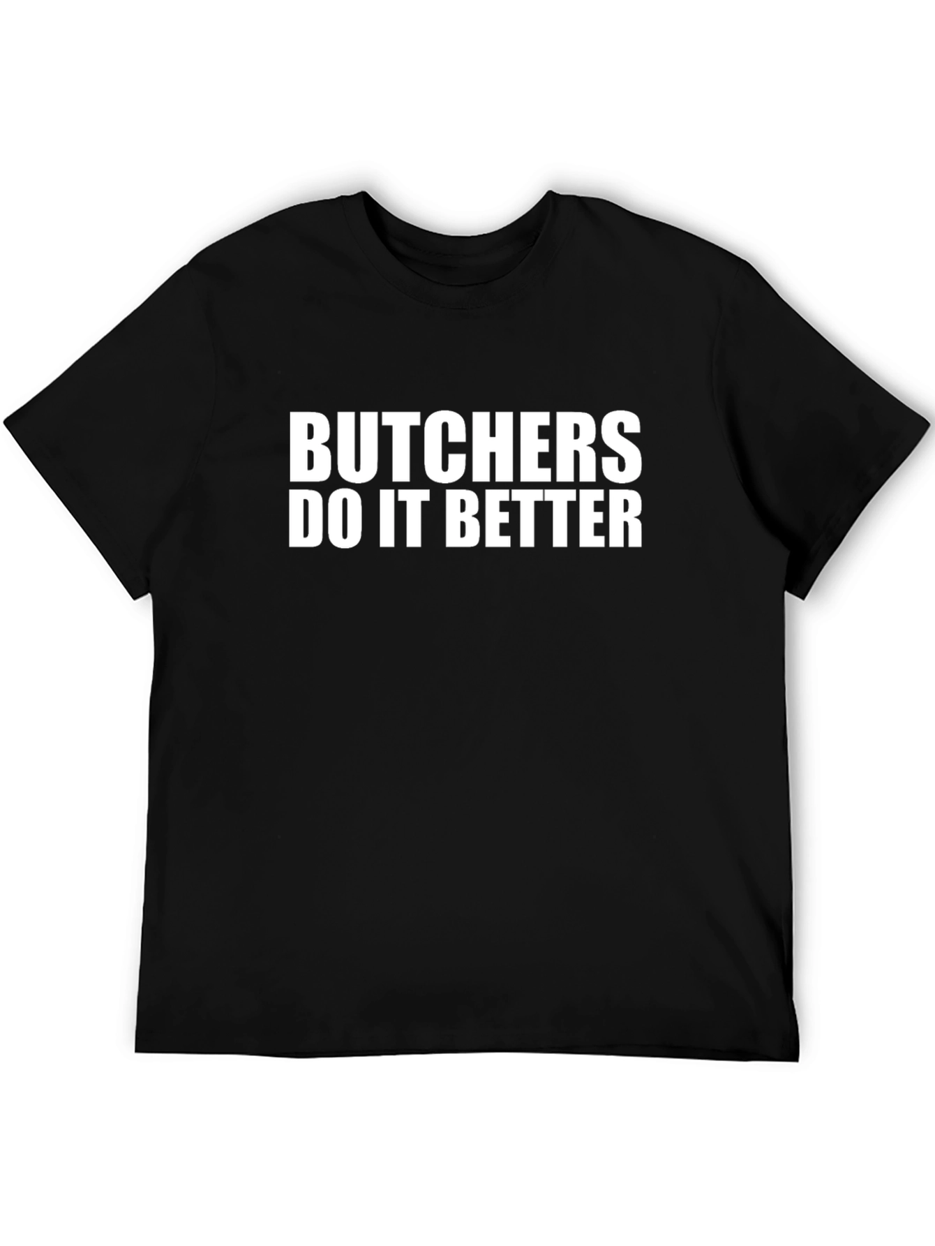 Butchers Do It Better Black Graphic Tee