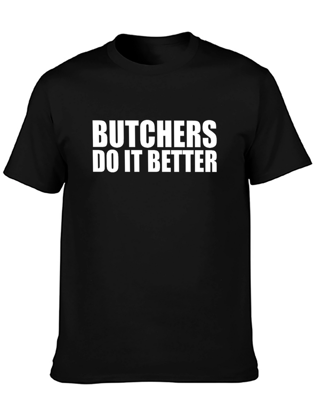 Butchers Do It Better Black Graphic Tee