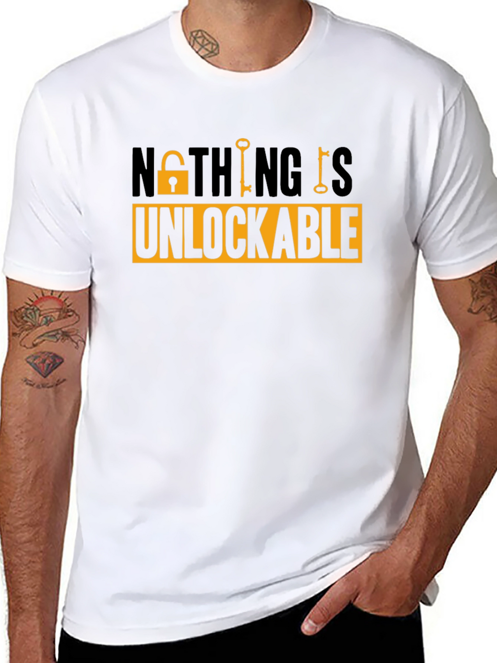 Nothing Is Unlockable Graphic Tee