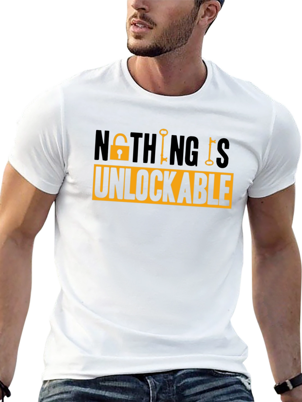 Nothing Is Unlockable Graphic Tee