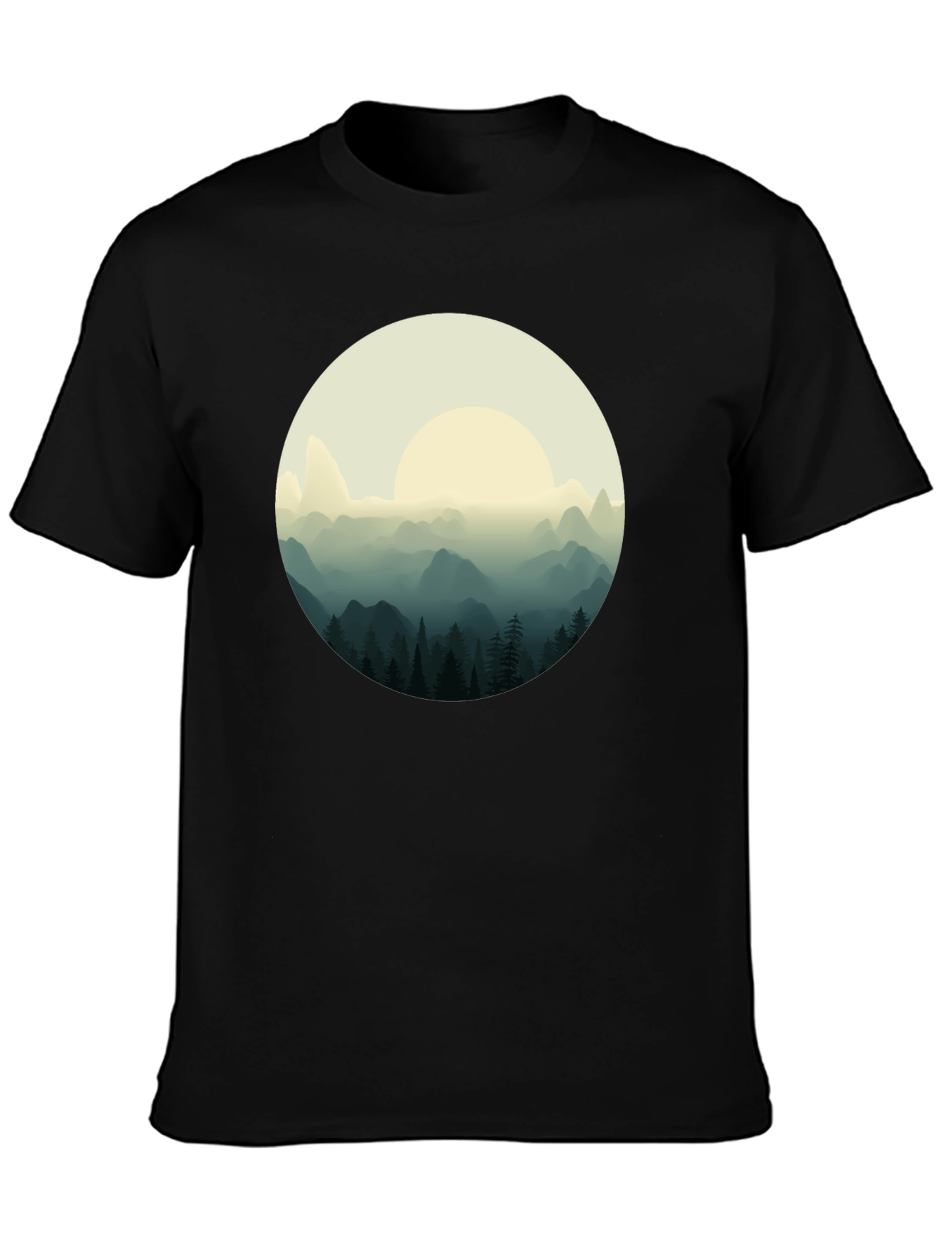 Mountain Vista Graphic Tee - Stylish Comfort