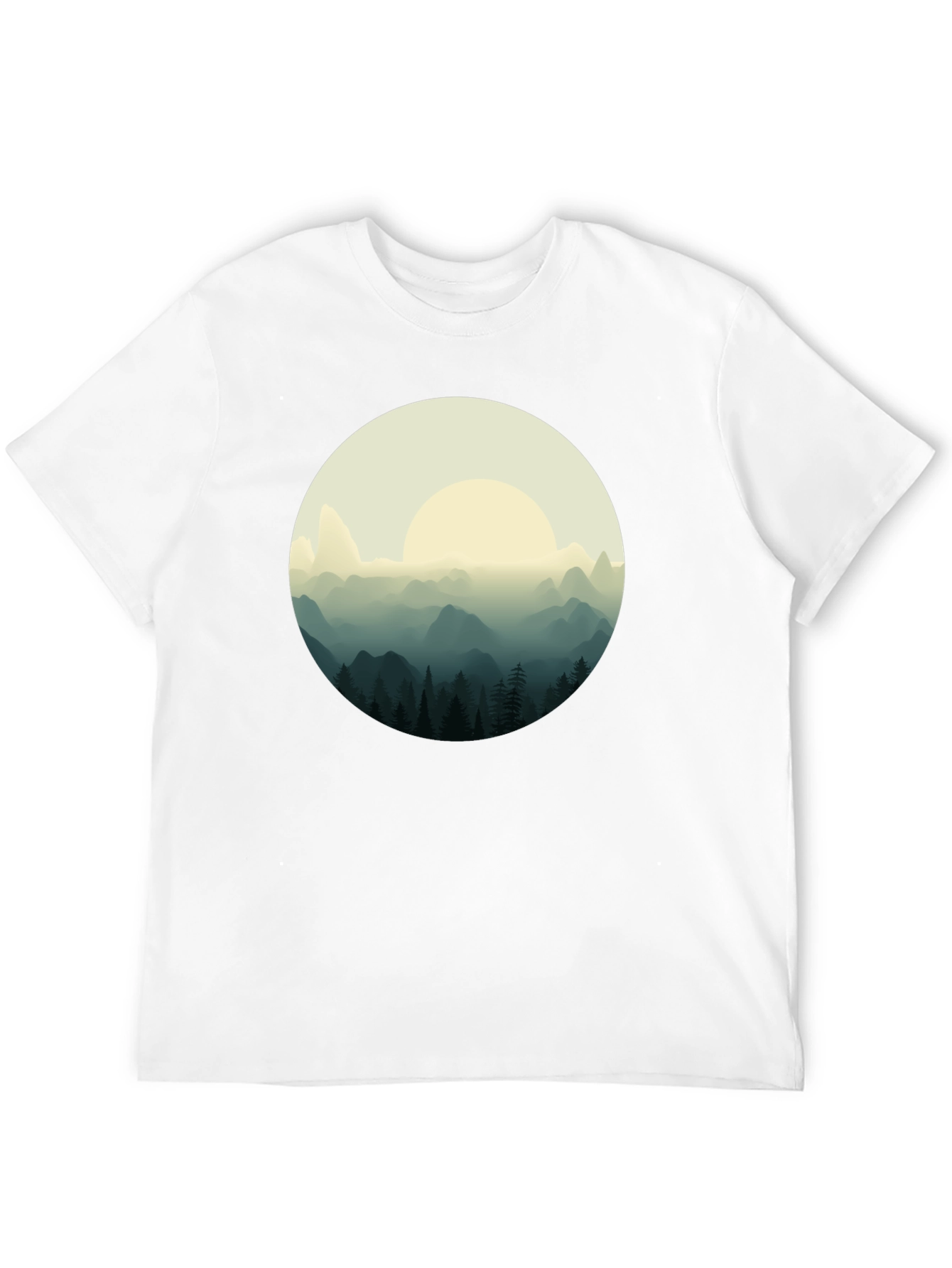 Mountain Vista Graphic Tee - Stylish Comfort