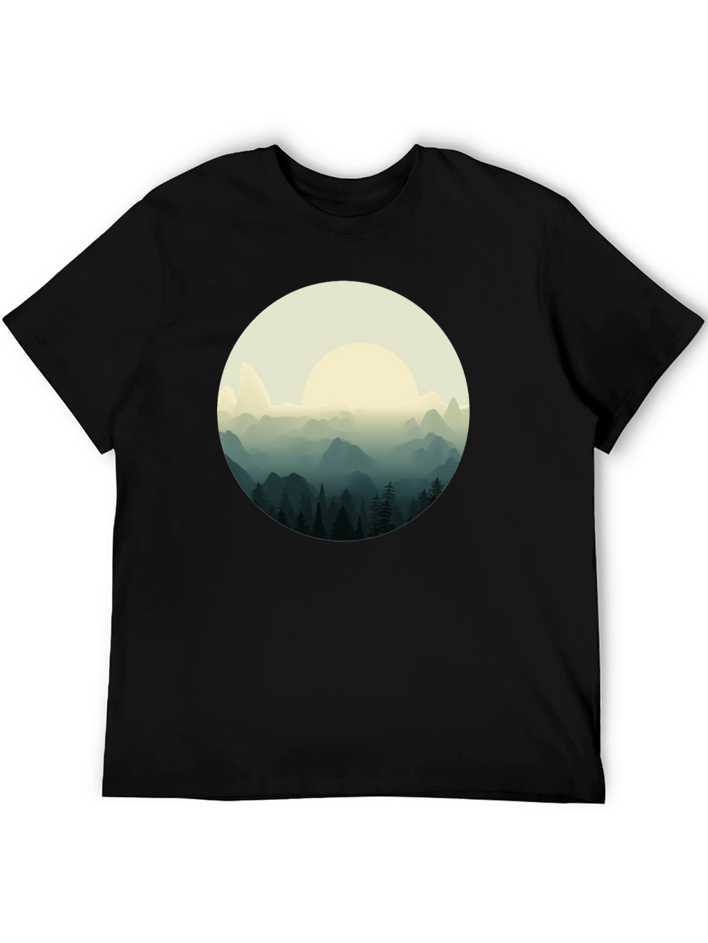 Mountain Vista Graphic Tee - Stylish Comfort
