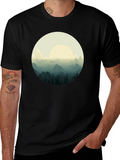 Mountain Vista Graphic Tee - Stylish Comfort