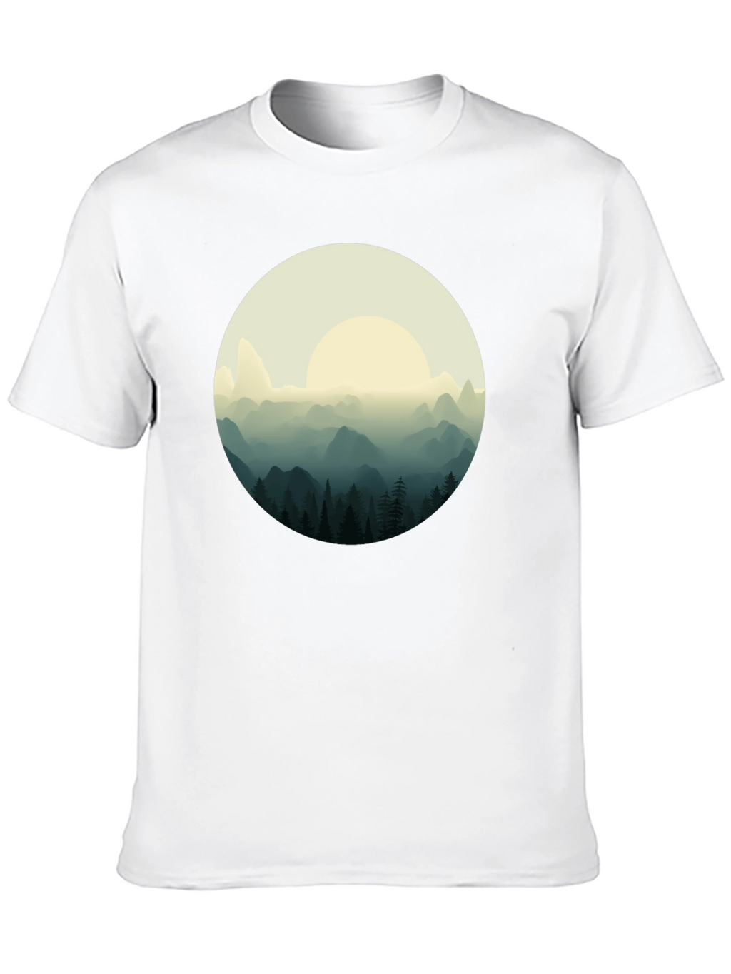 Mountain Vista Graphic Tee - Stylish Comfort