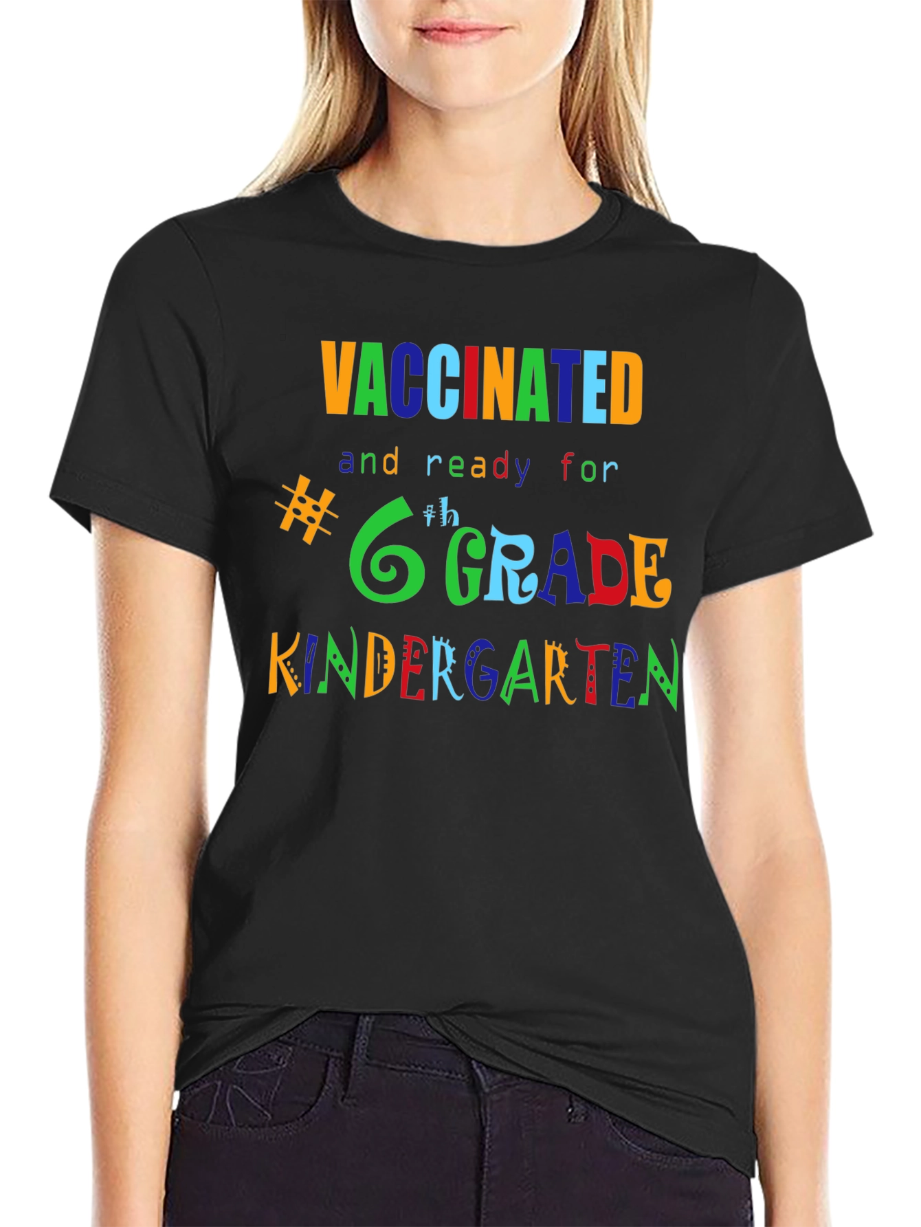Vaccinated Ready for Grade T-Shirt