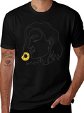 Abstract Woman Pineapple T-Shirt
