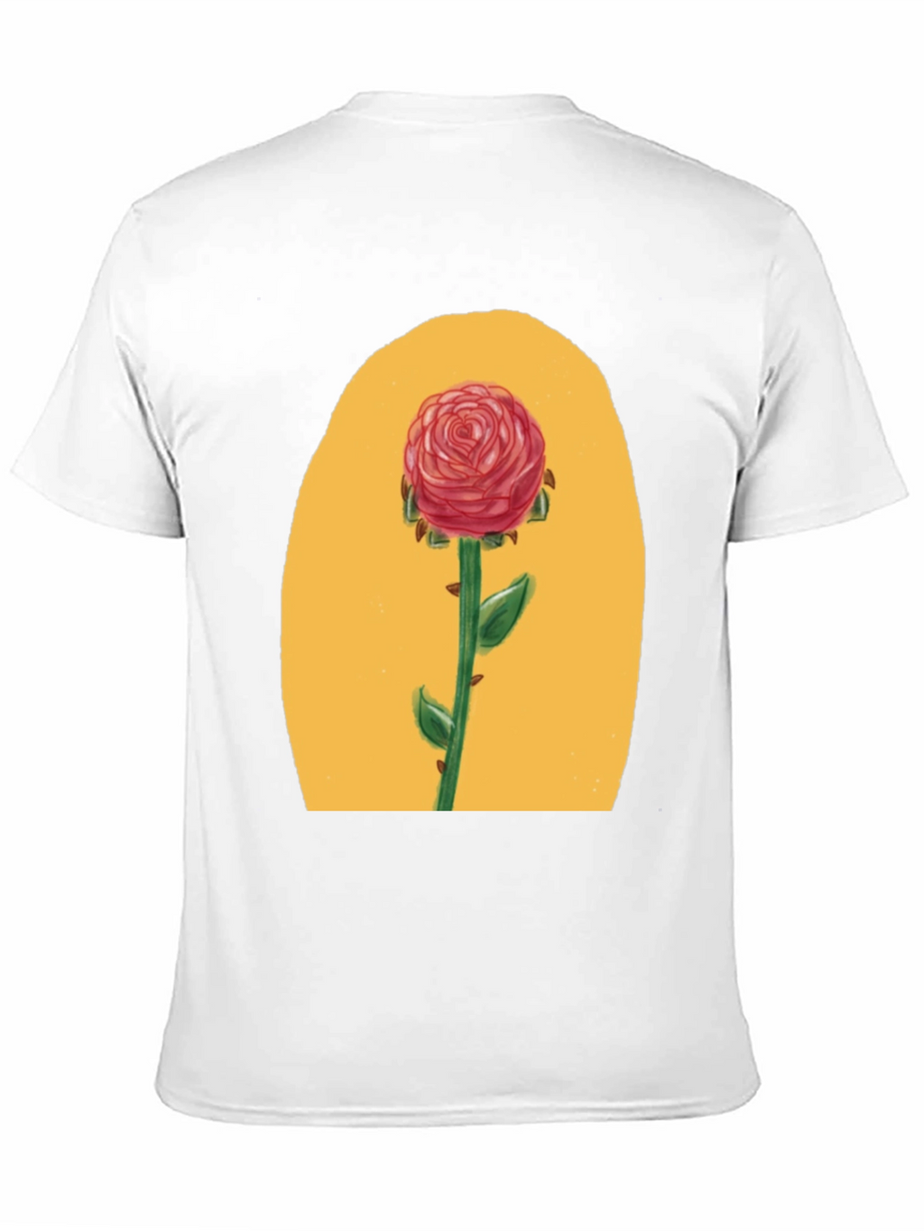 Rose Graphic Tee - Beauty & Beast Inspired
