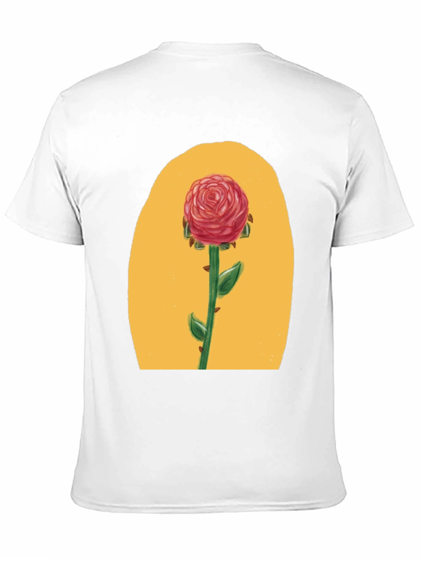 Rose Graphic Tee - Beauty & Beast Inspired