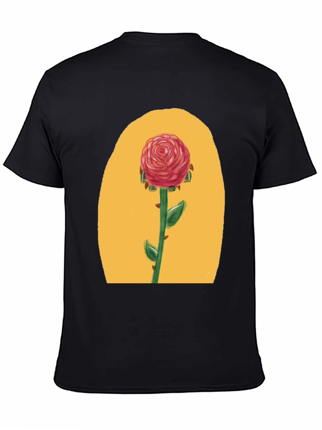 Rose Graphic Tee - Beauty & Beast Inspired