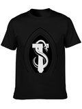 Caduceus Snake T-Shirt - Black