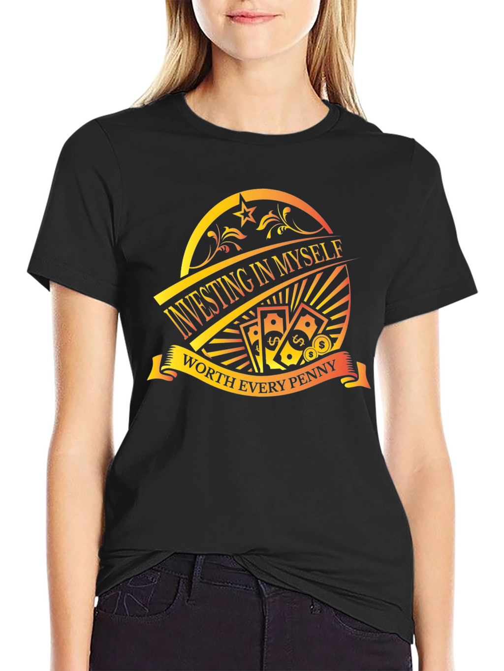 Investing In Myself Graphic Tee