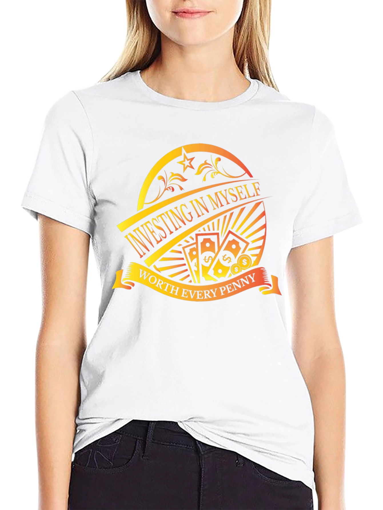 Investing In Myself Graphic Tee