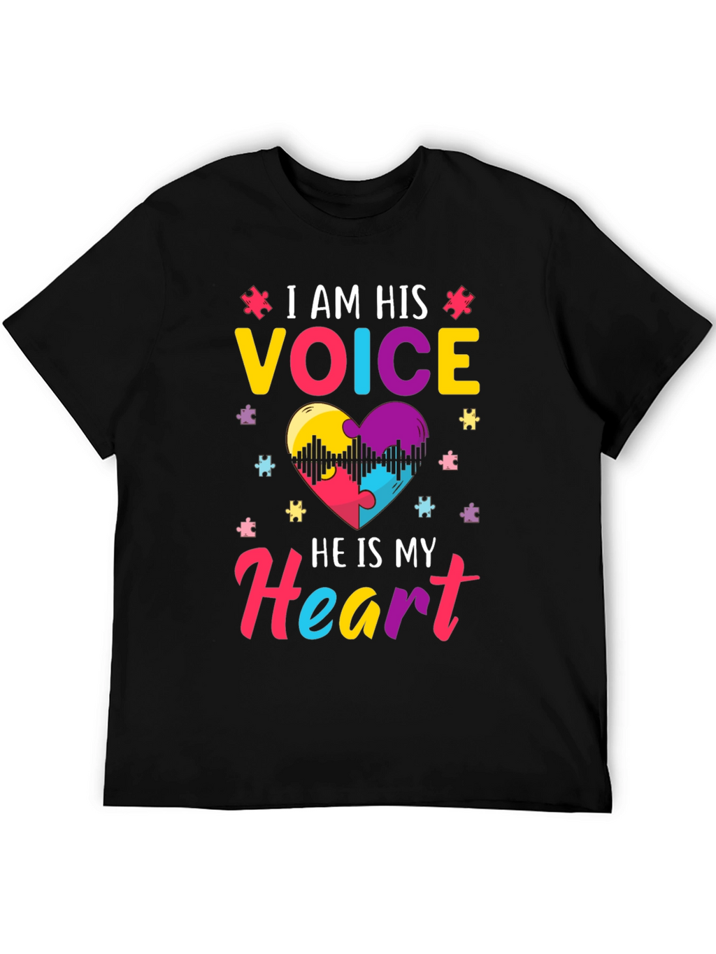 Autism Awareness T-Shirt: I am His Voice