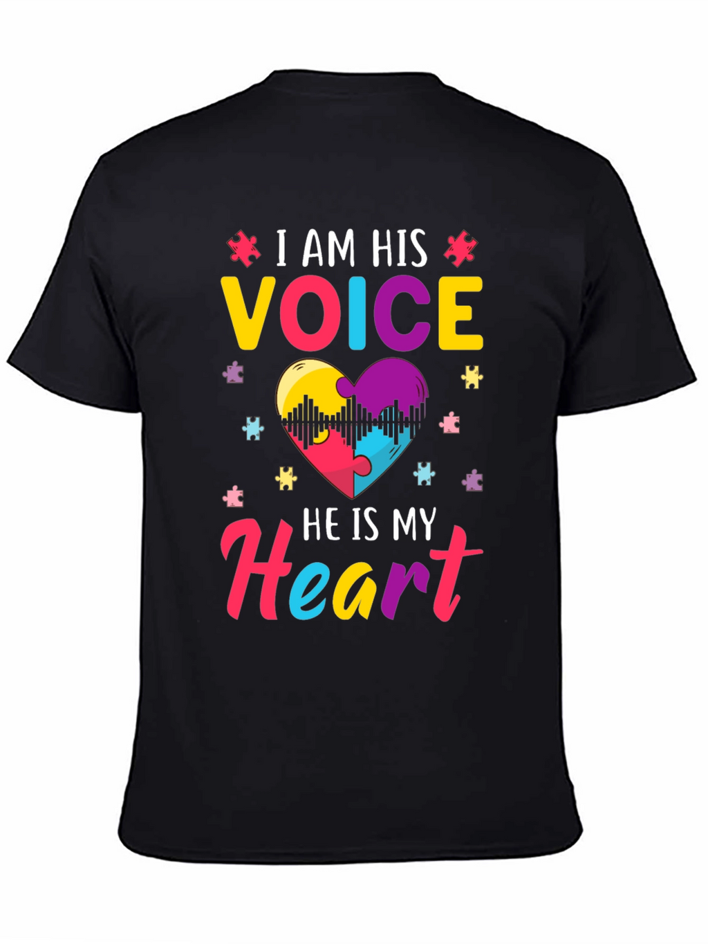 Autism Awareness T-Shirt: I am His Voice