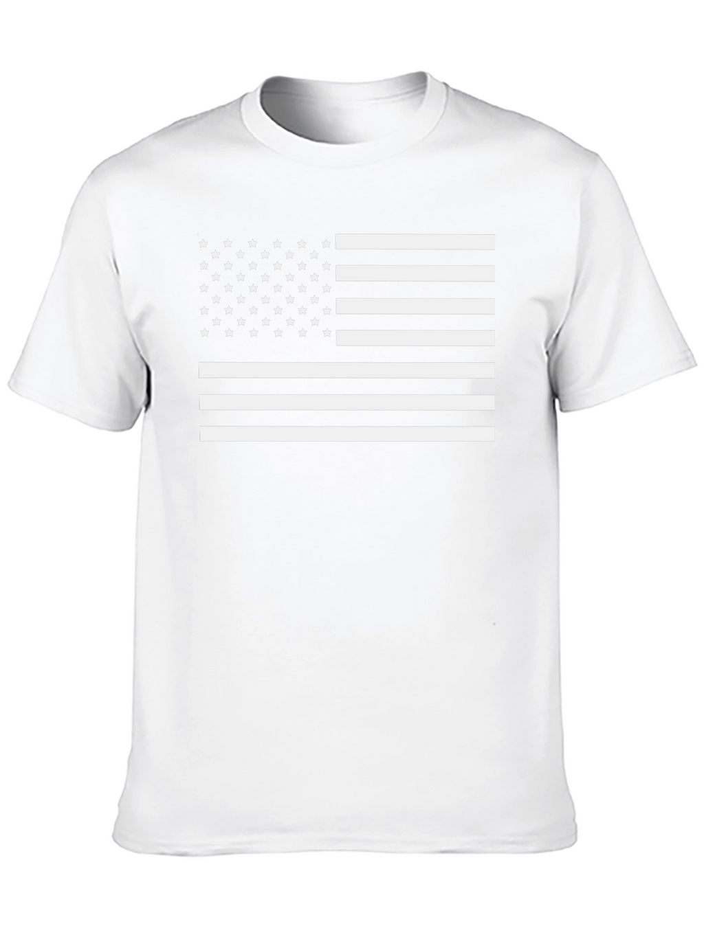American Flag Graphic Tee - Black Patriotic T-Shirt