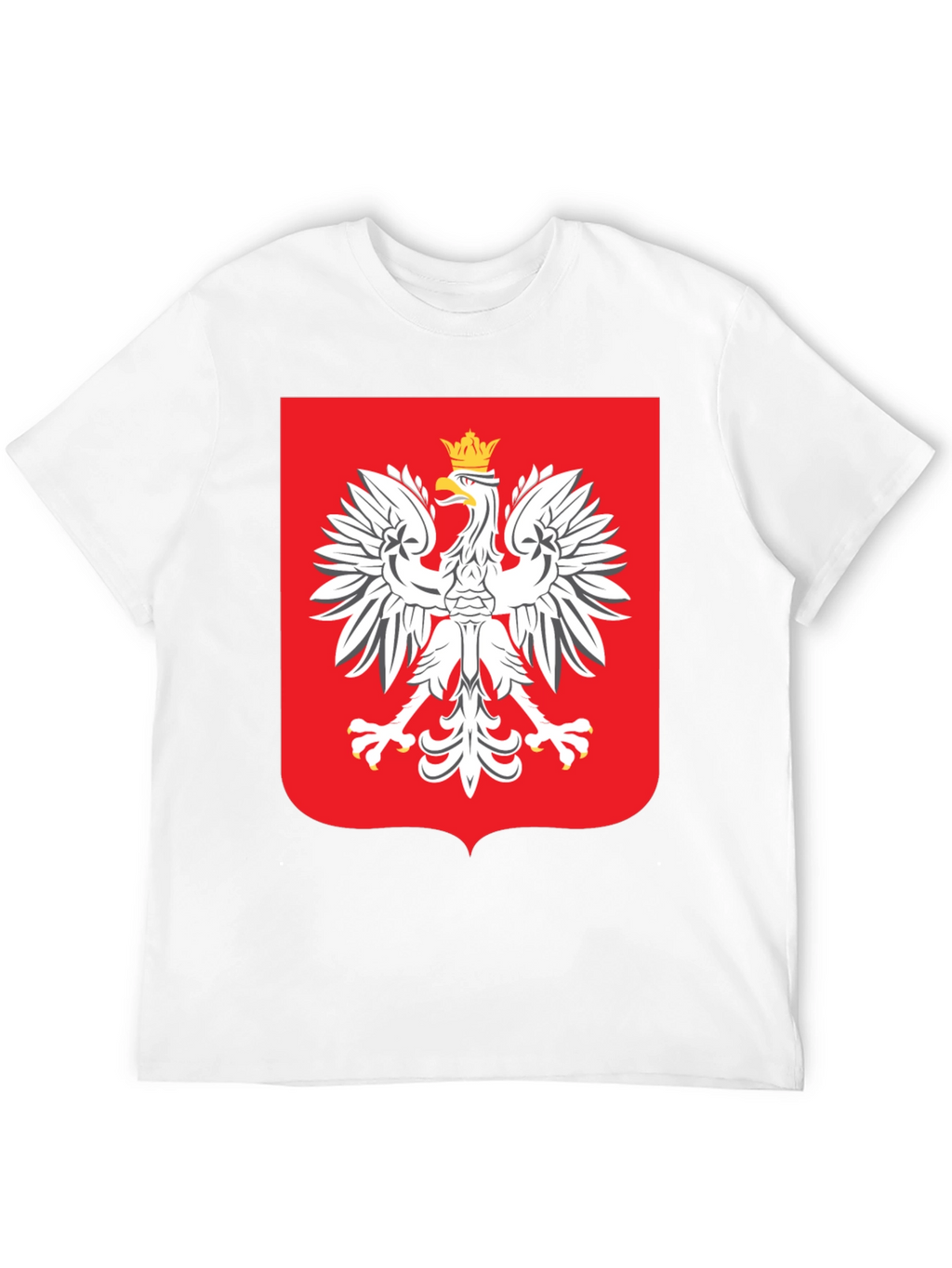 Poland Eagle Crest T-Shirt - Black