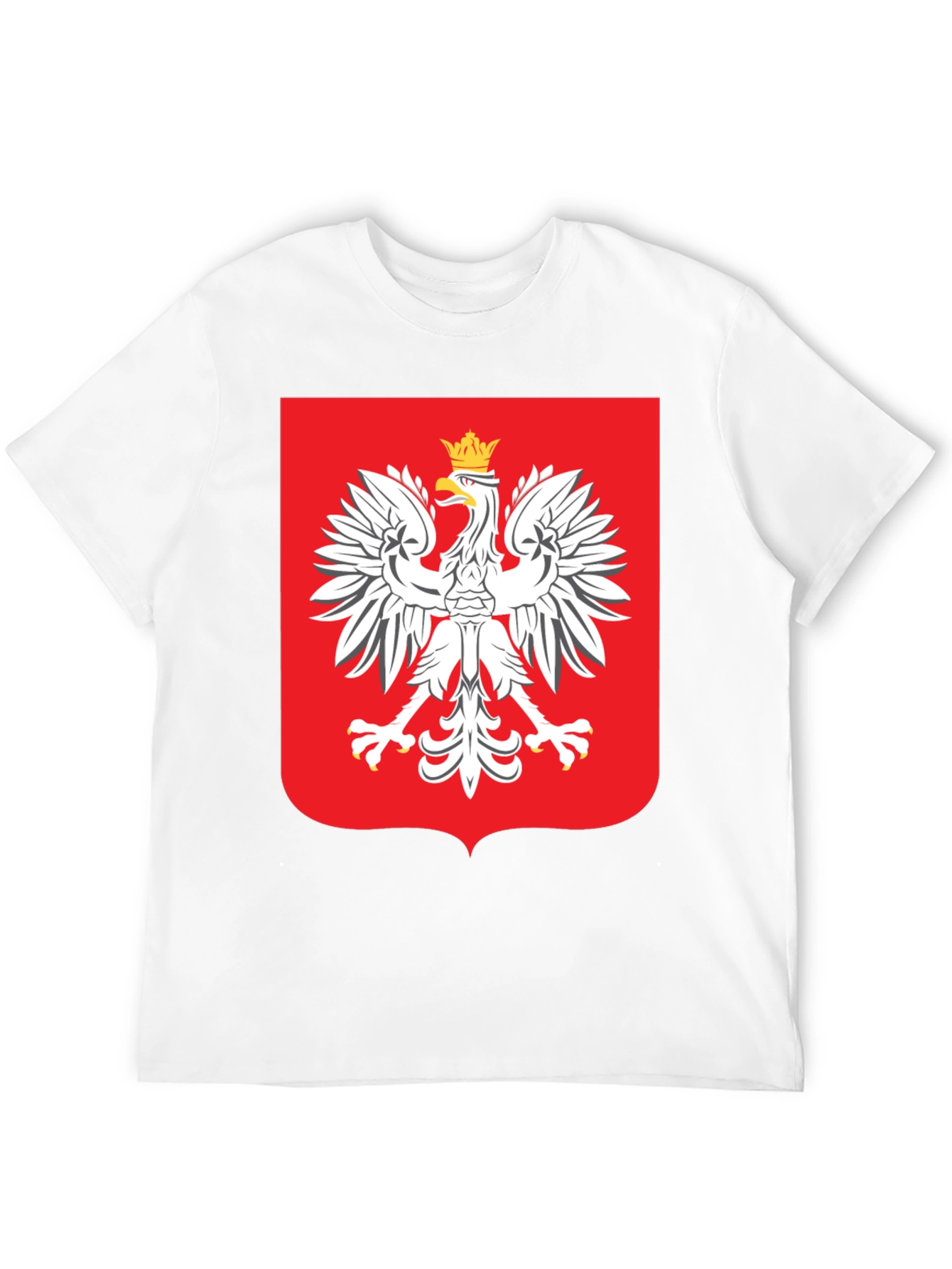Poland Eagle Crest T-Shirt - Black