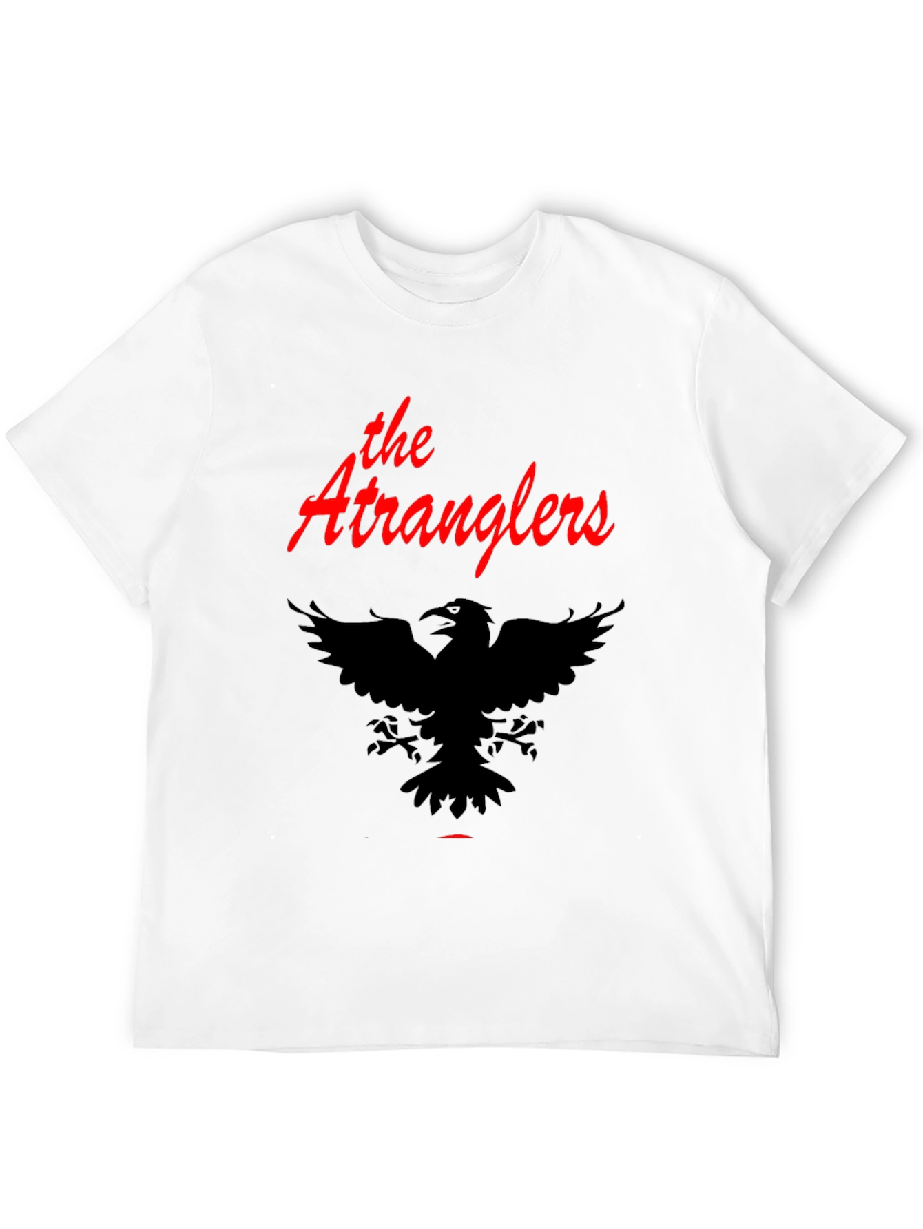 The Stranglers Eagle Graphic Black T-Shirt