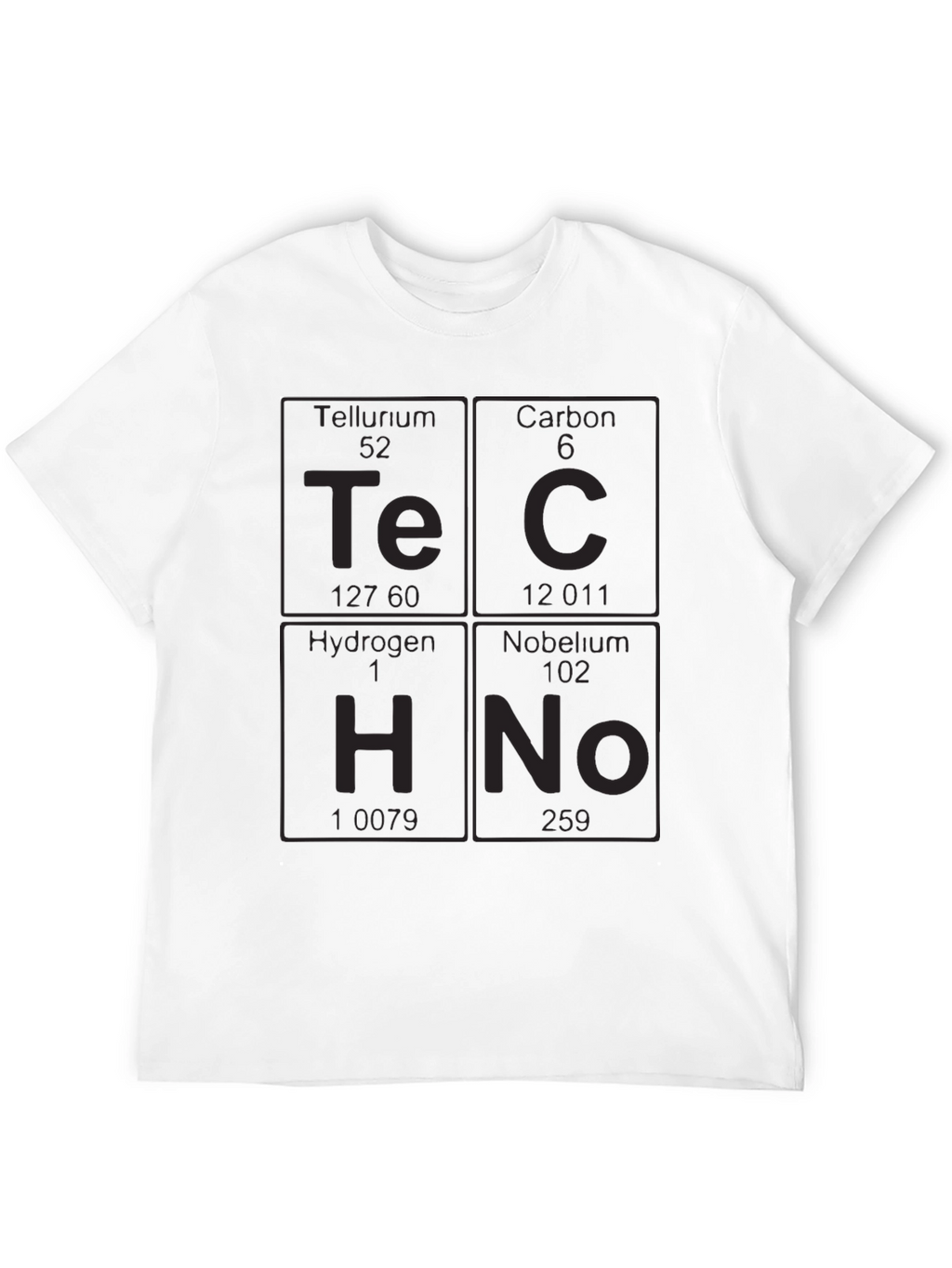 Techno Periodic Table T-Shirt