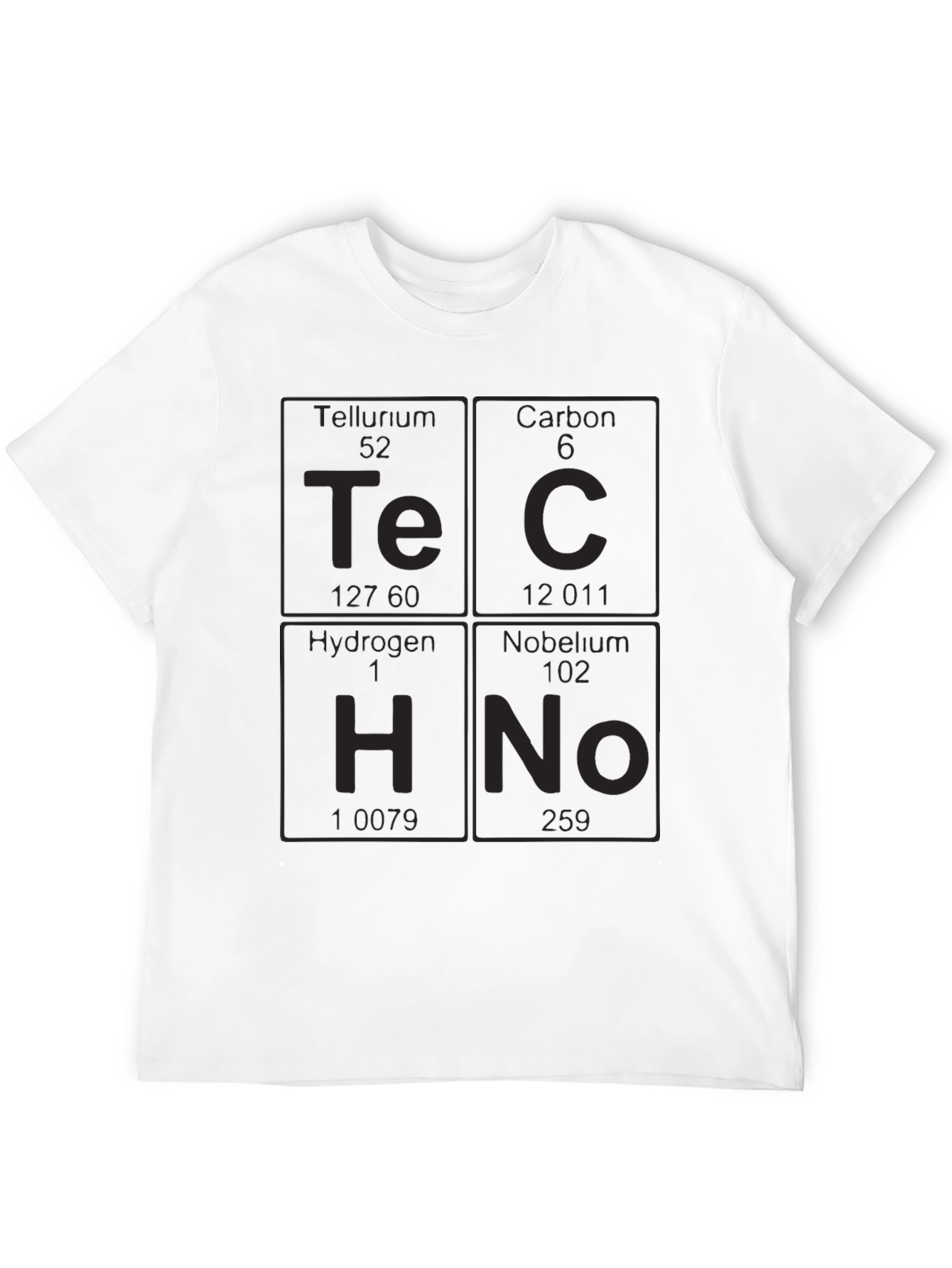 Techno Periodic Table T-Shirt