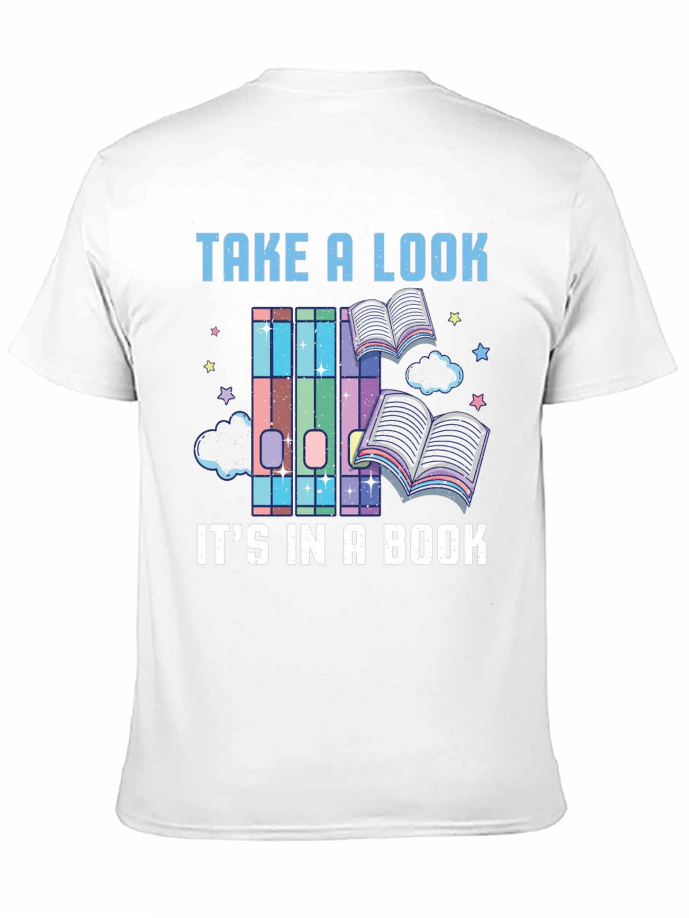 Take a Look Its in a Book Novelty T-Shirt