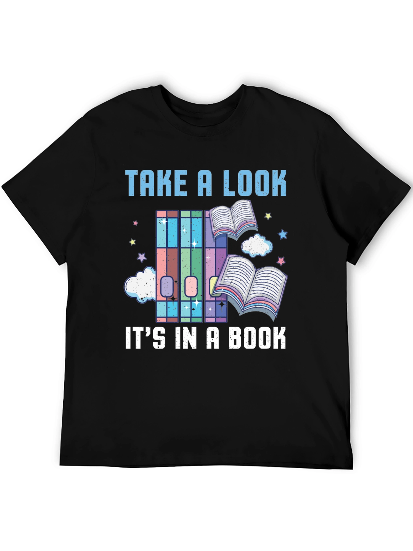Take a Look Its in a Book Novelty T-Shirt
