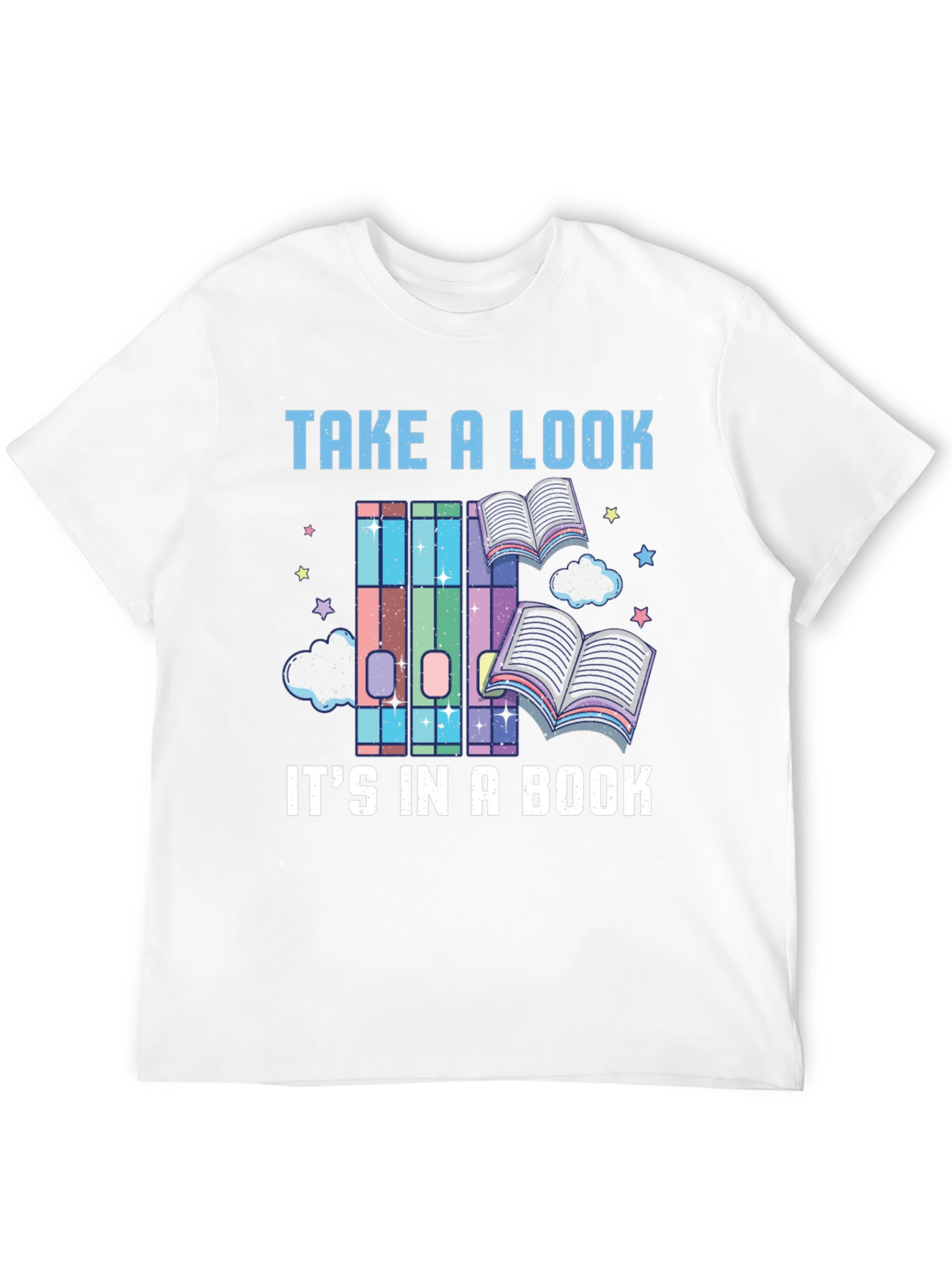 Take a Look Its in a Book Novelty T-Shirt