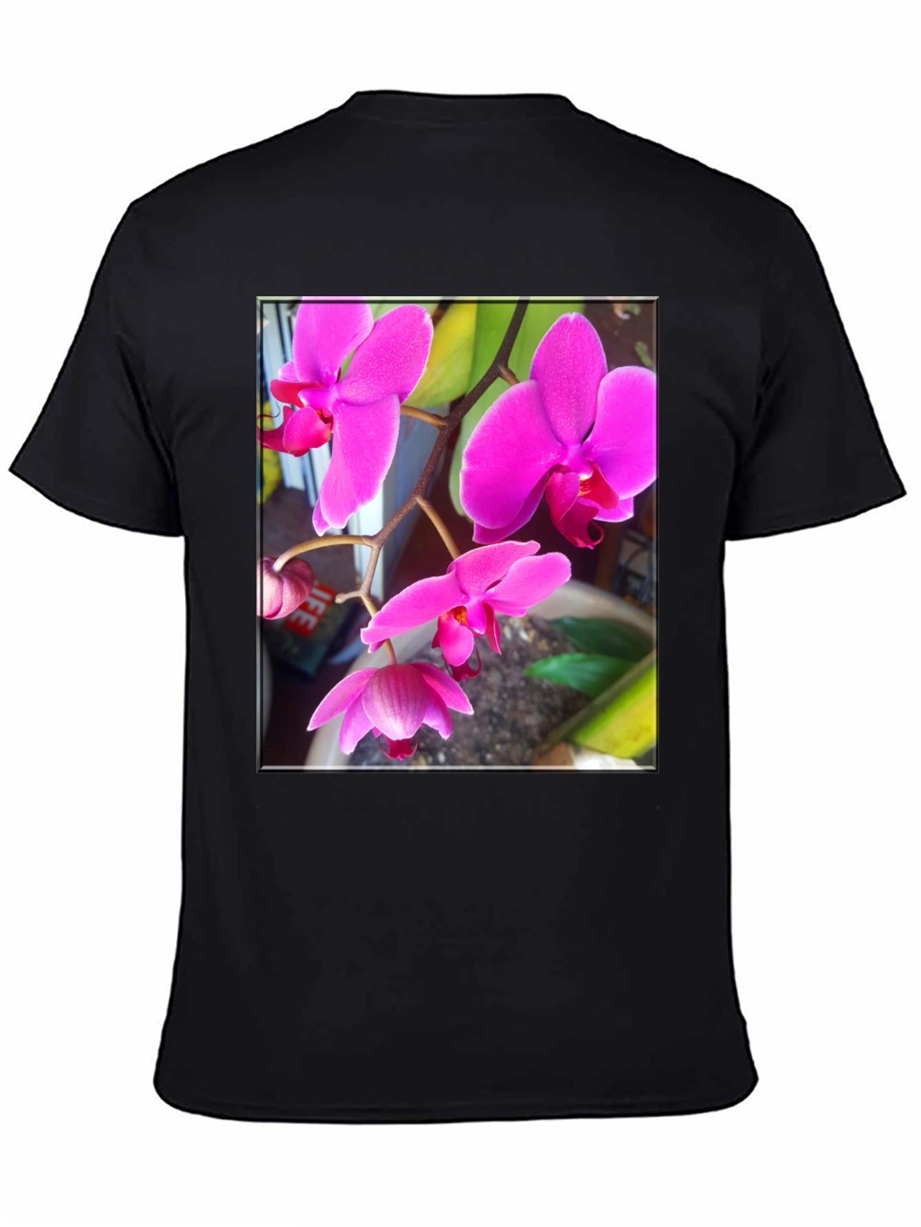Orchid Flower Graphic T-Shirt