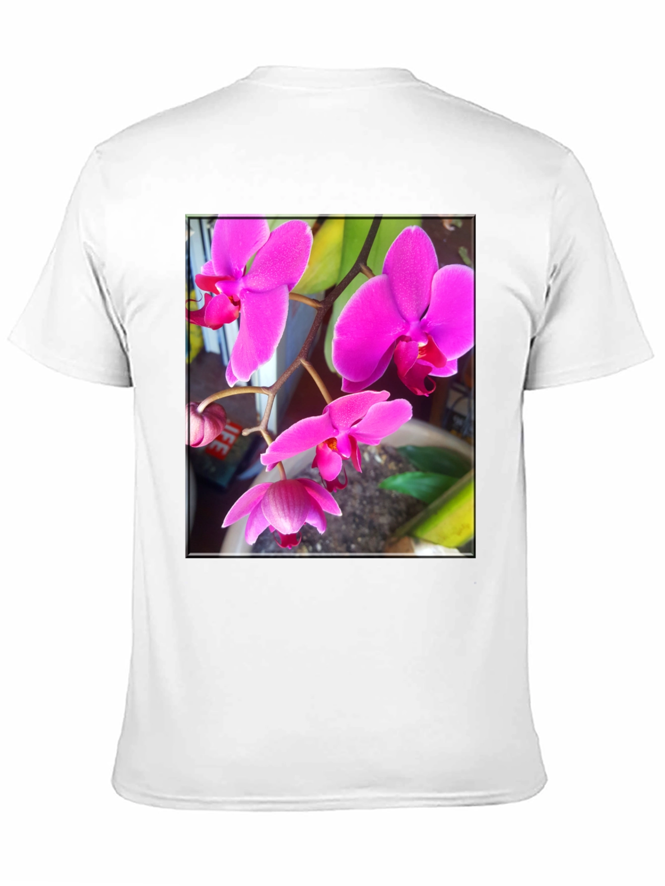 Orchid Flower Graphic T-Shirt