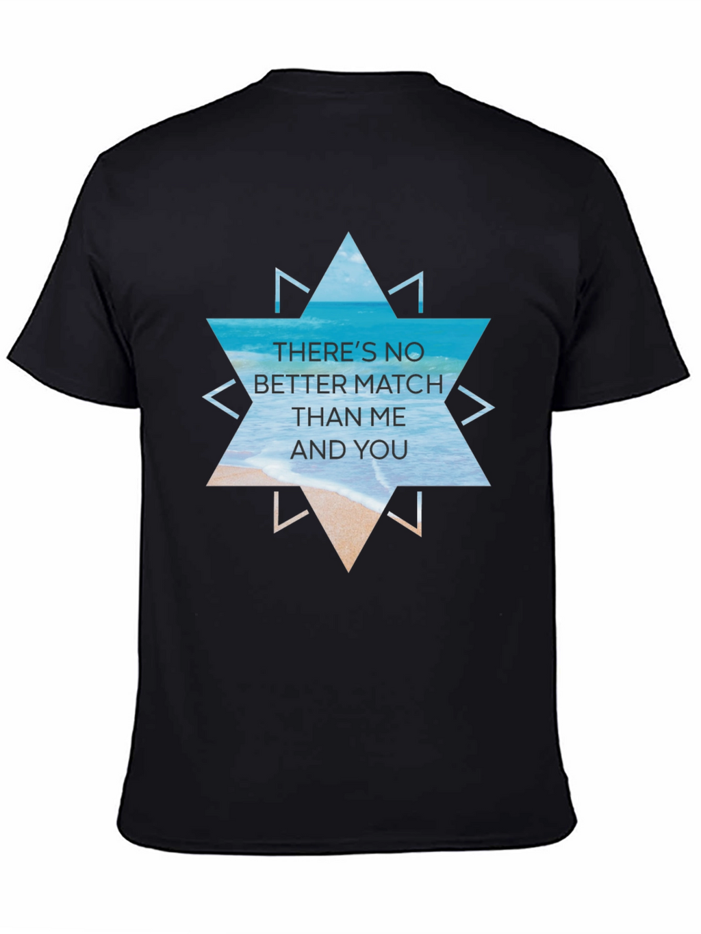 Beach Vibes Graphic Tee - Theres No Better Match