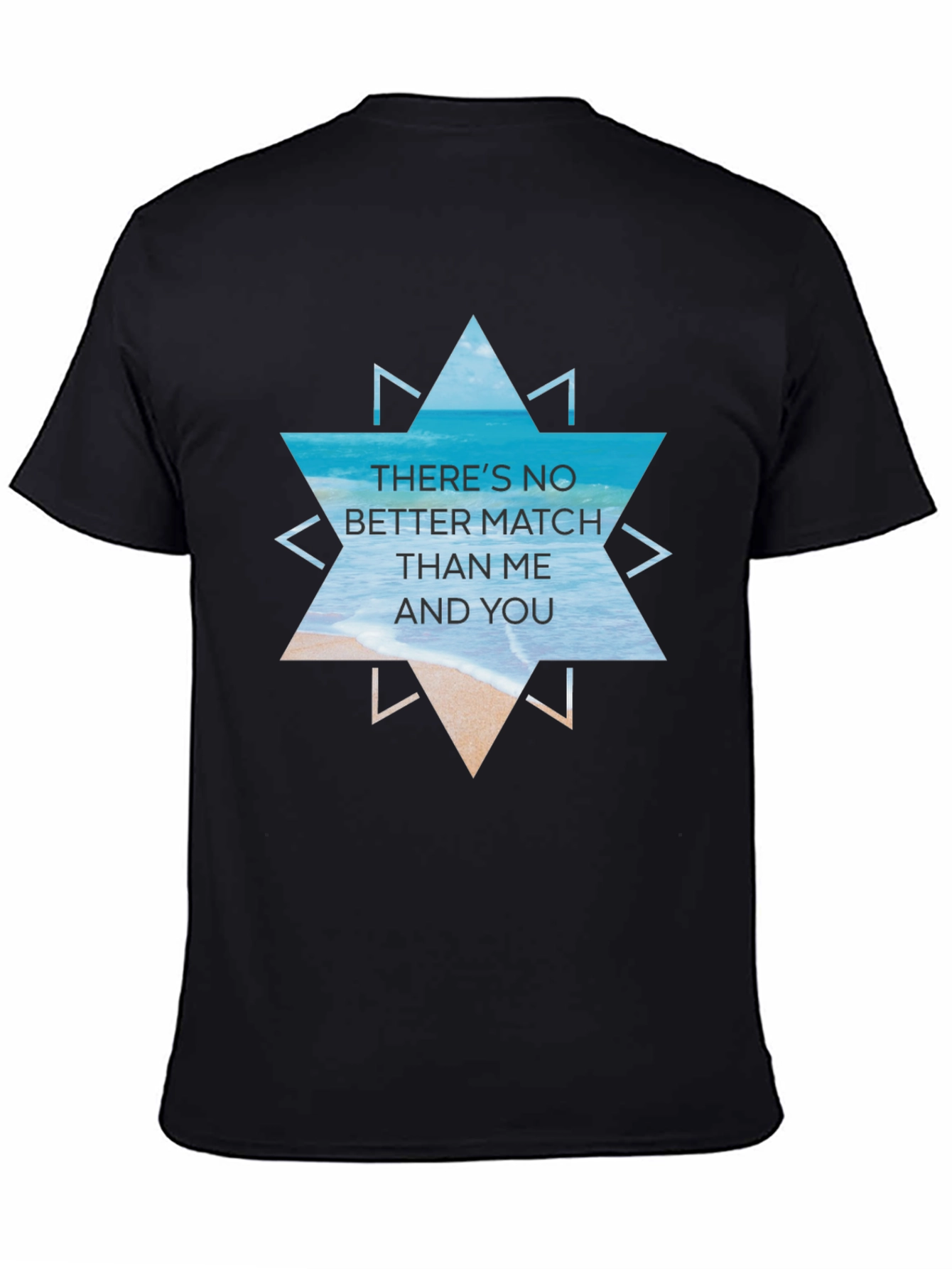 Beach Vibes Graphic Tee - Theres No Better Match
