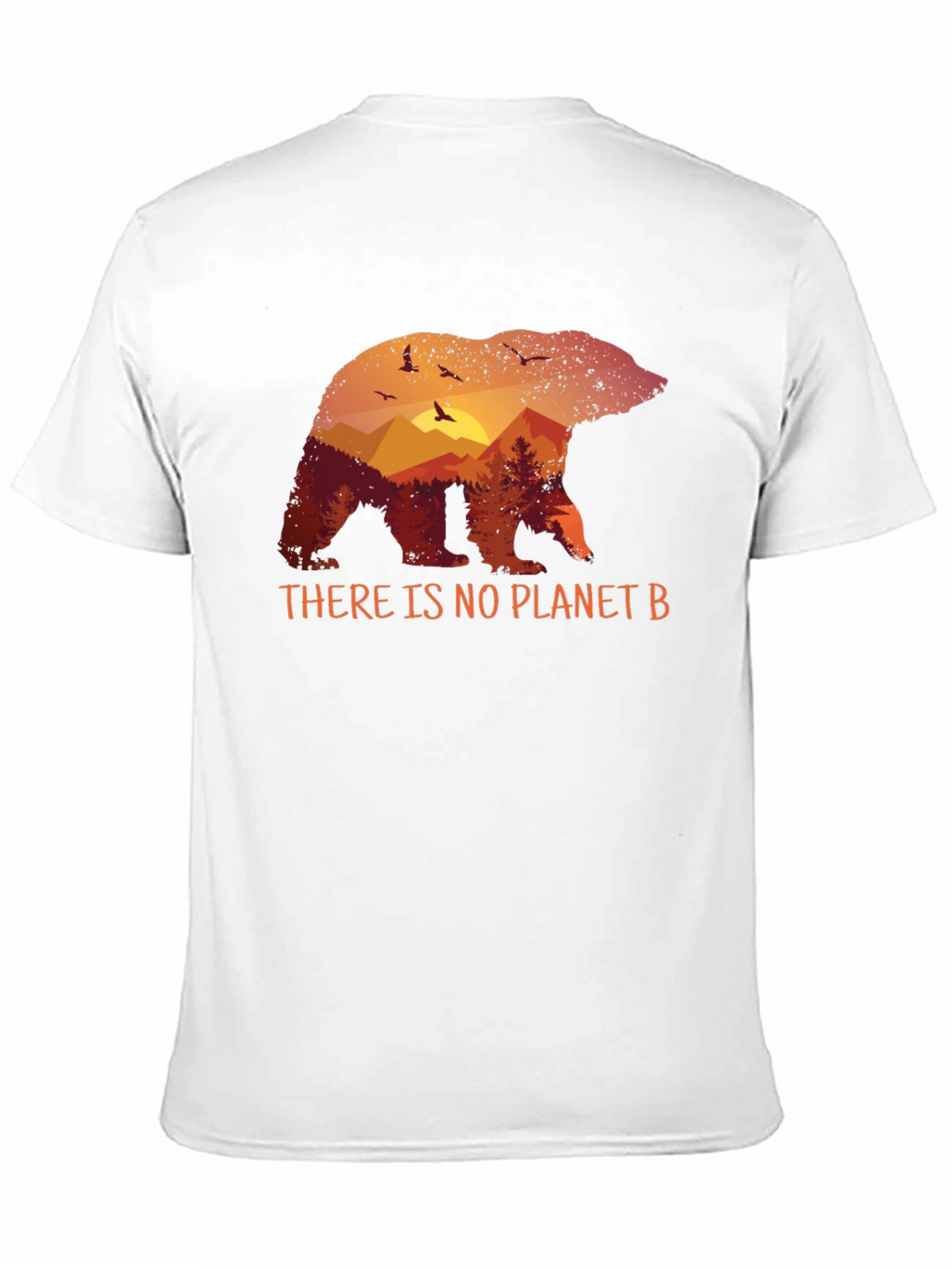 Planet B Bear Graphic T-Shirt - Eco-Friendly Design