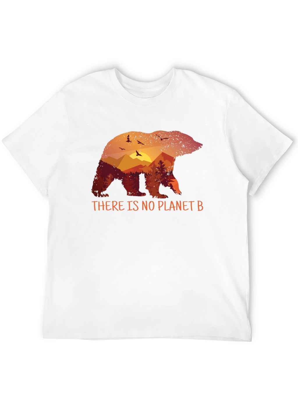 Planet B Bear Graphic T-Shirt - Eco-Friendly Design