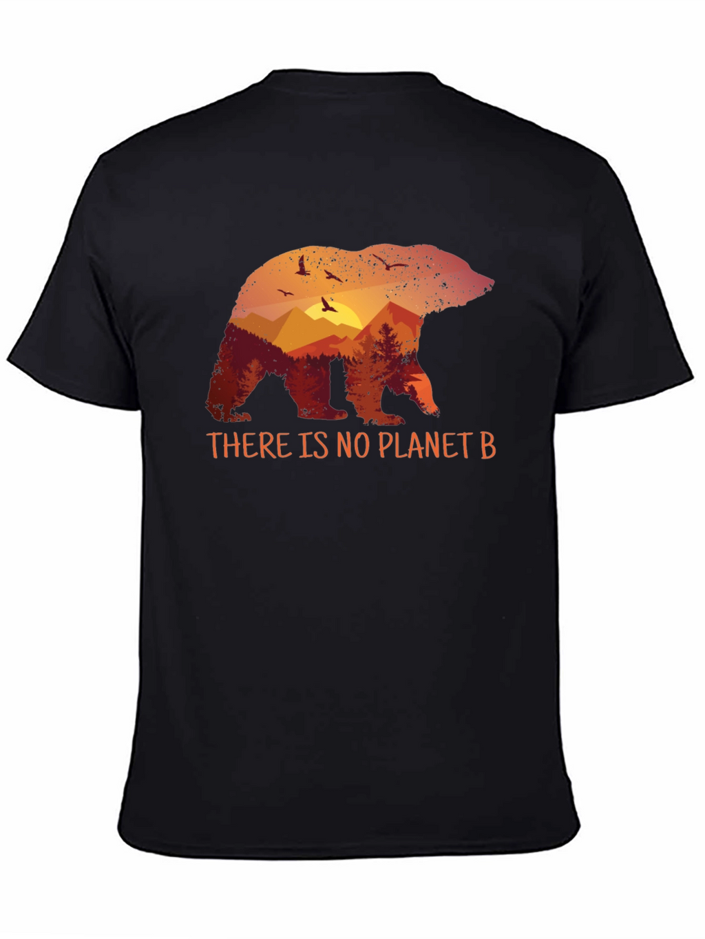 Planet B Bear Graphic T-Shirt - Eco-Friendly Design