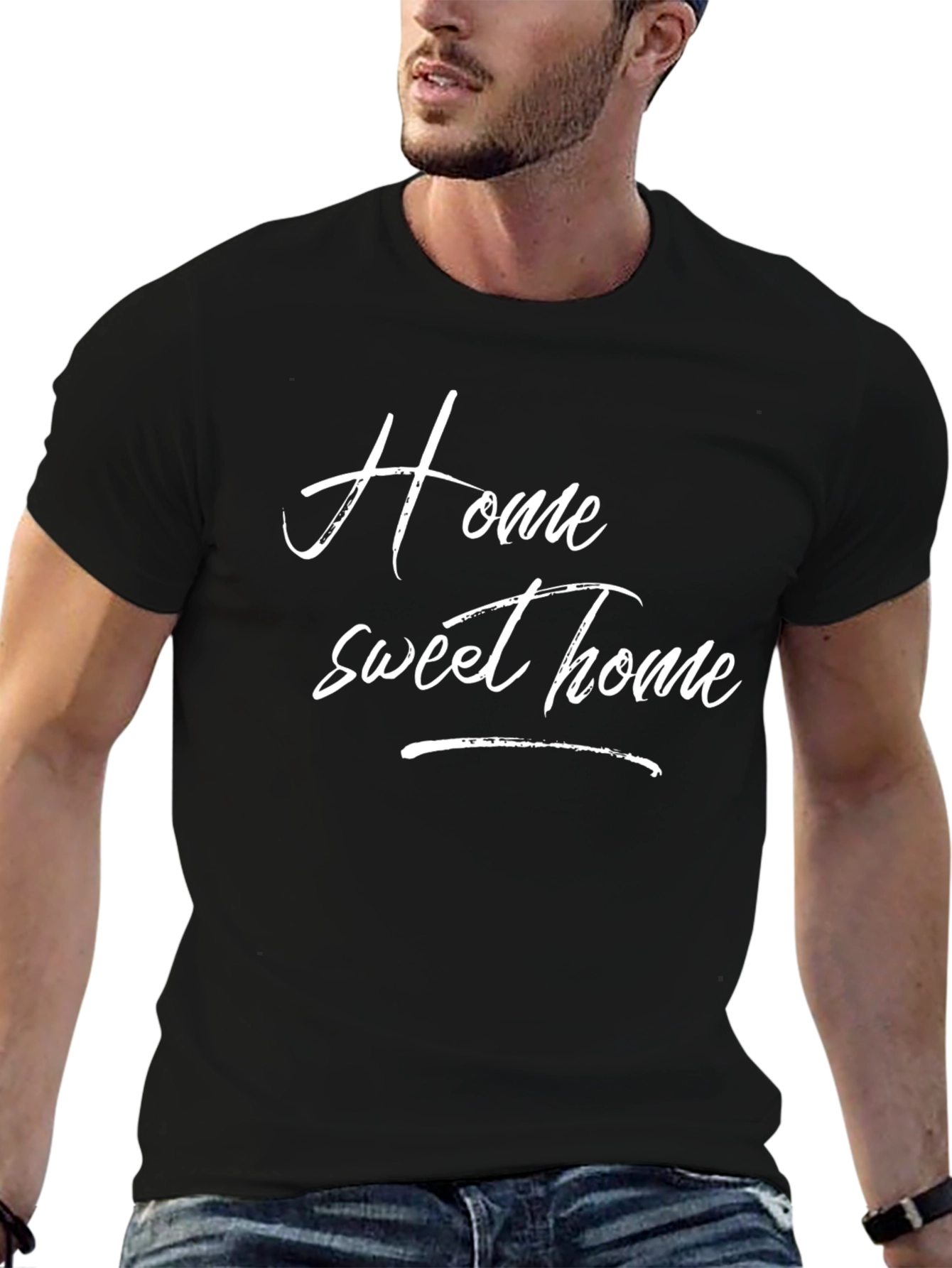 Home Sweet Home Black T-Shirt