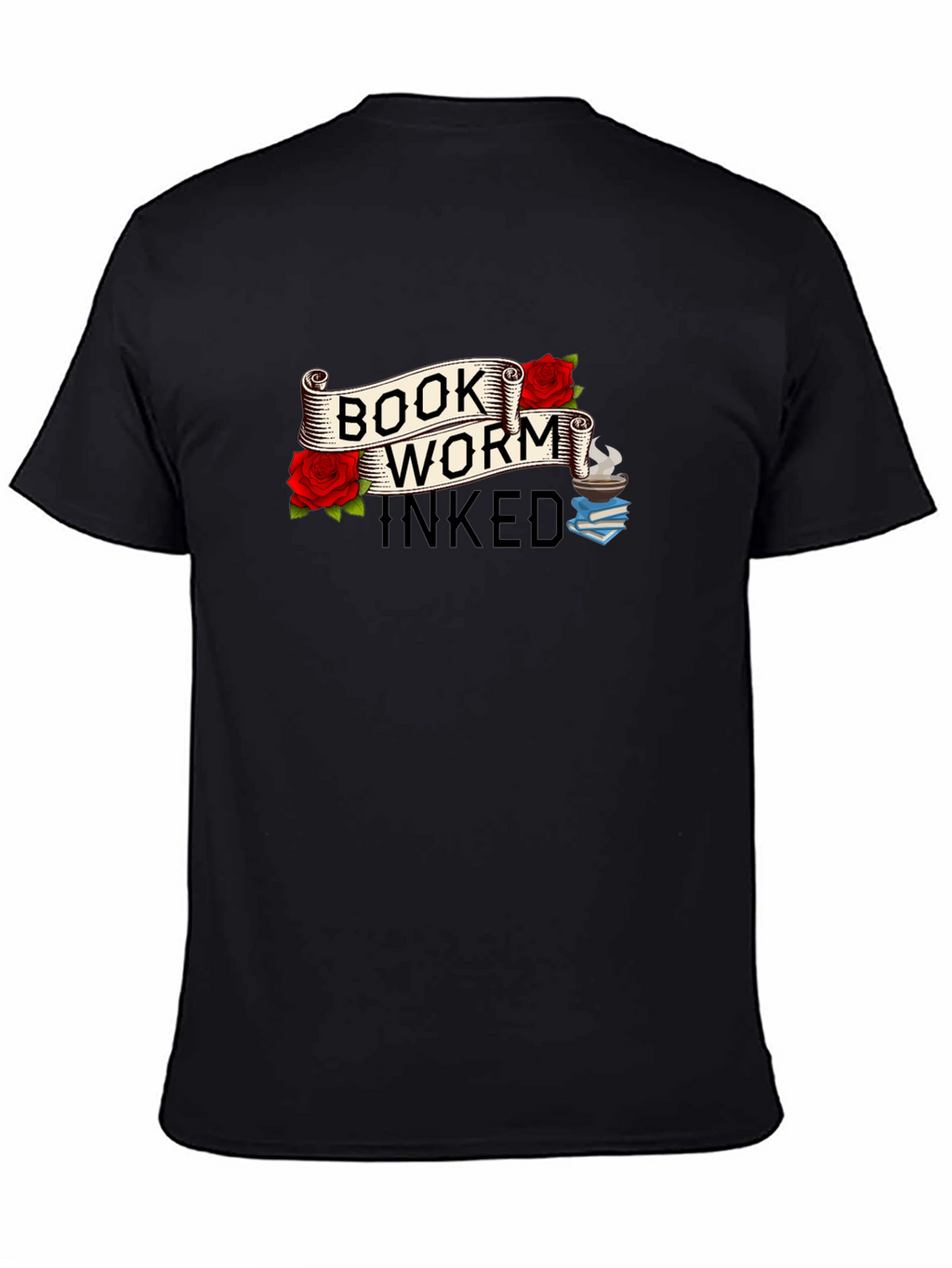 Book Worm Inked Graphic Tee