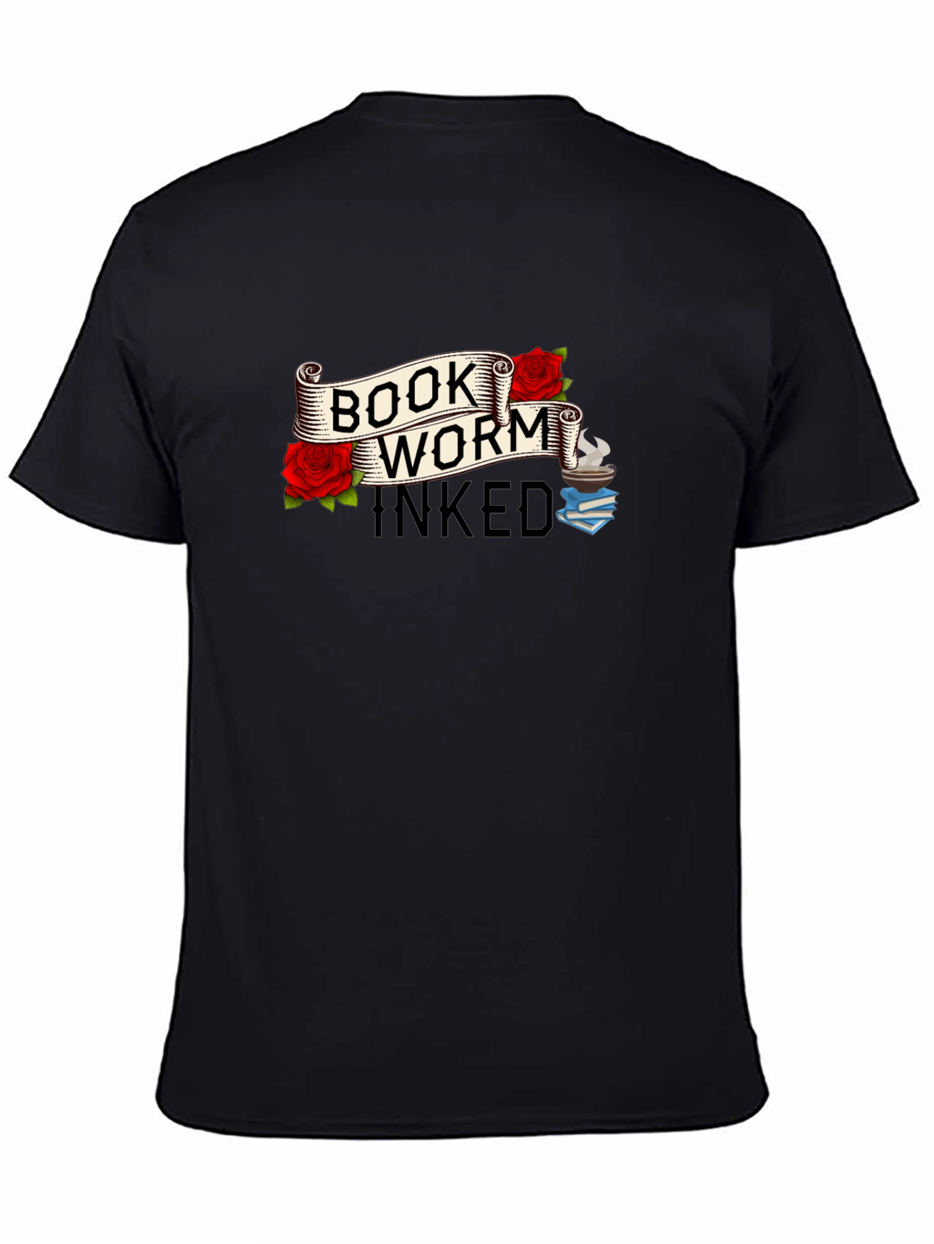 Book Worm Inked Graphic Tee